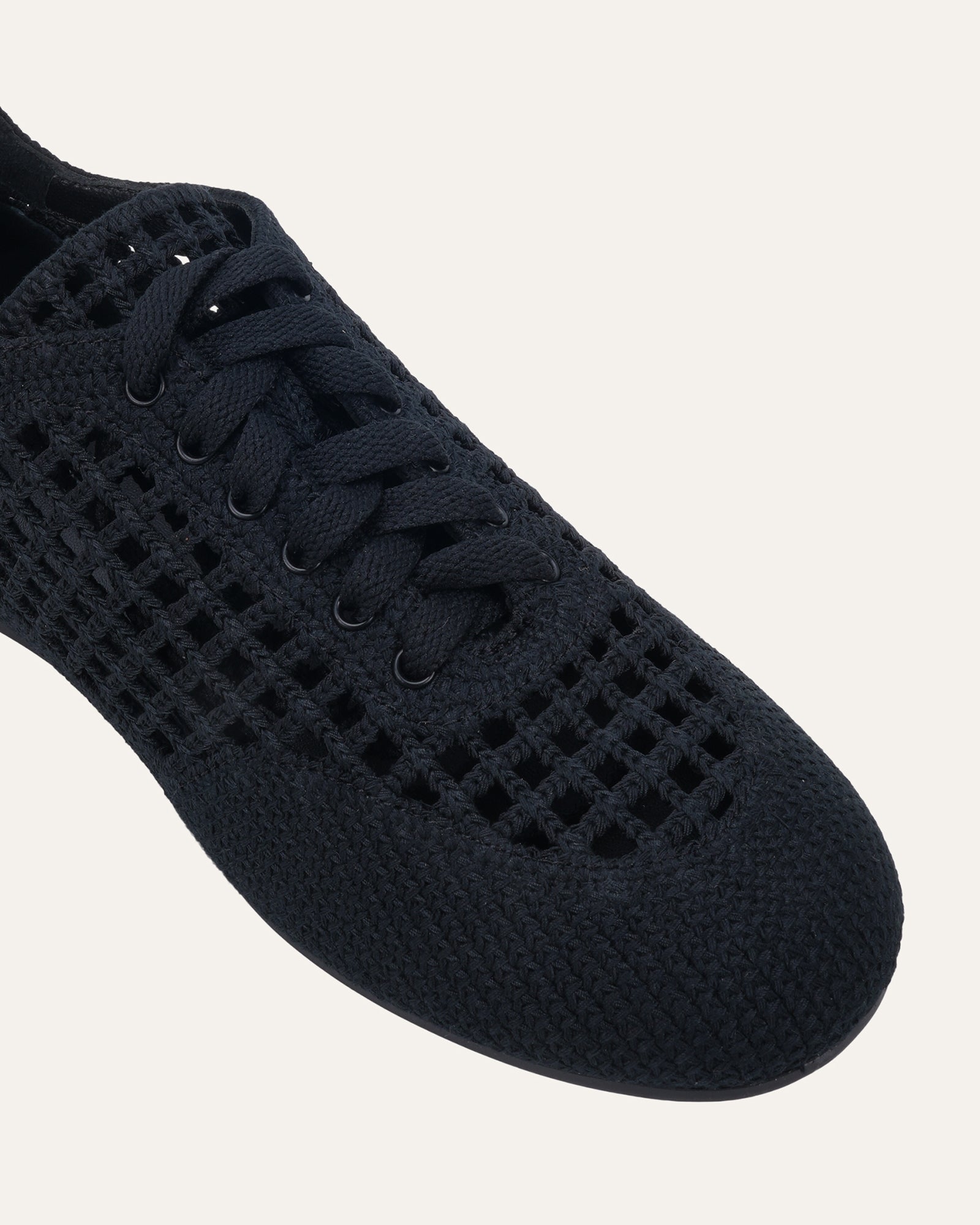 RIVERA SNEAKERS BLACK TEXTILE image