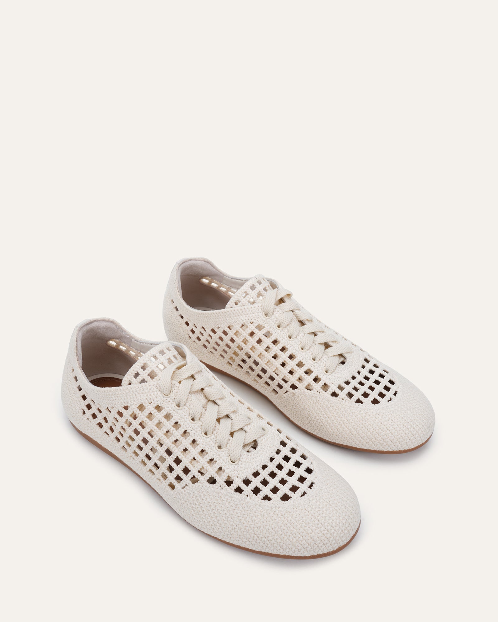 RIVERA SNEAKERS WHITE TEXTILE image