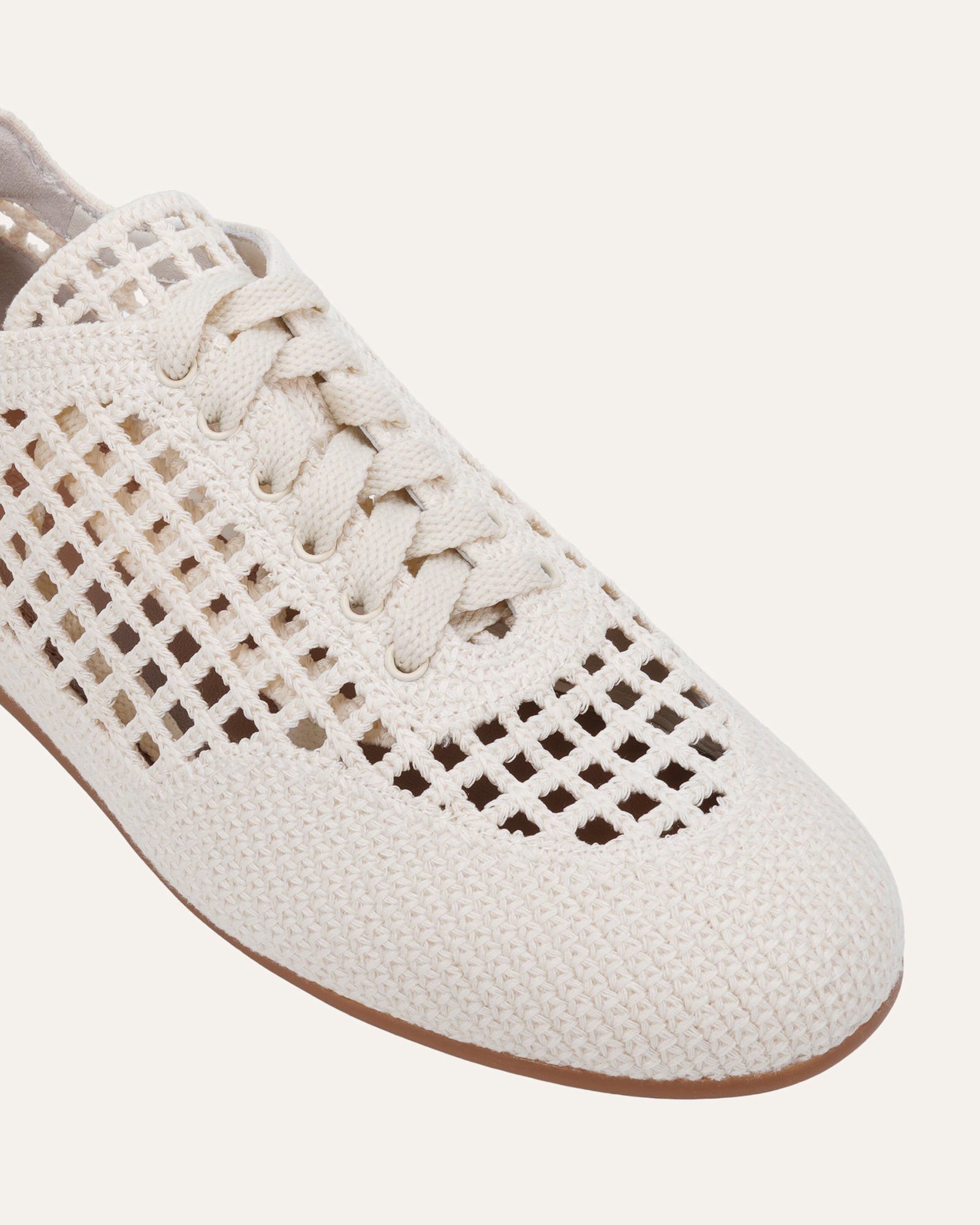 RIVERA SNEAKERS WHITE TEXTILE image