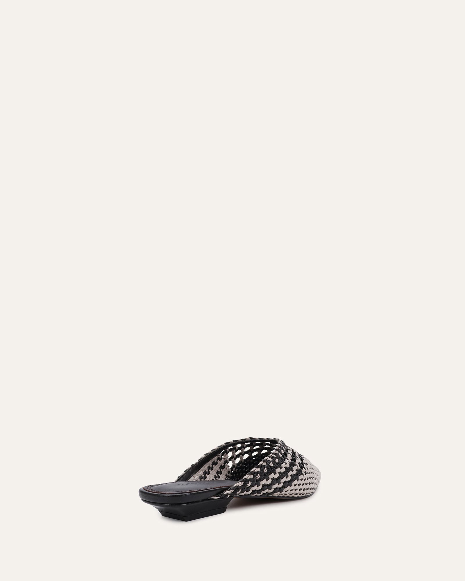ROBINSON DRESS FLATS CHOCOLATE MULTI LEATHER image