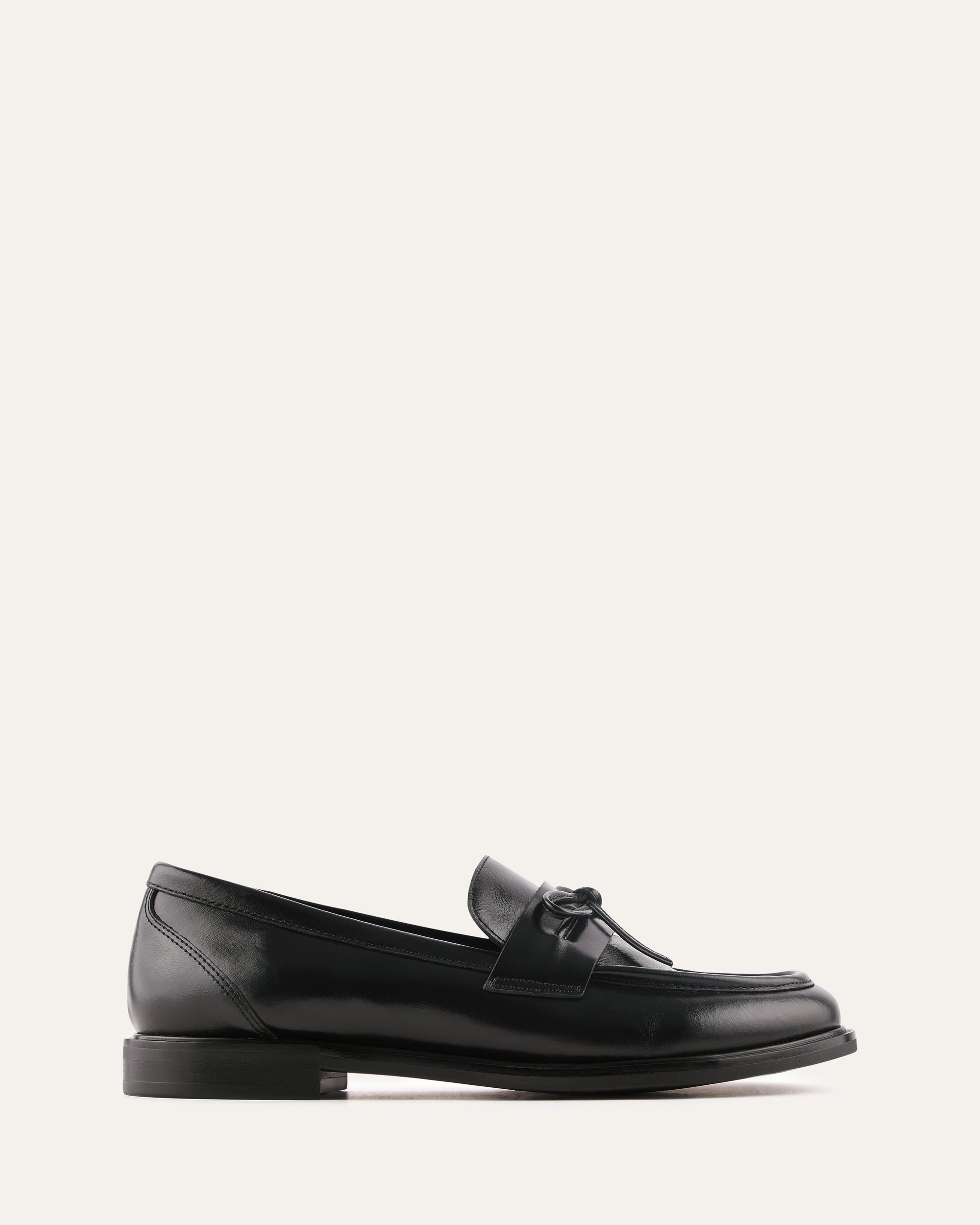 ROSIE LOAFERS BLACK LEATHER image