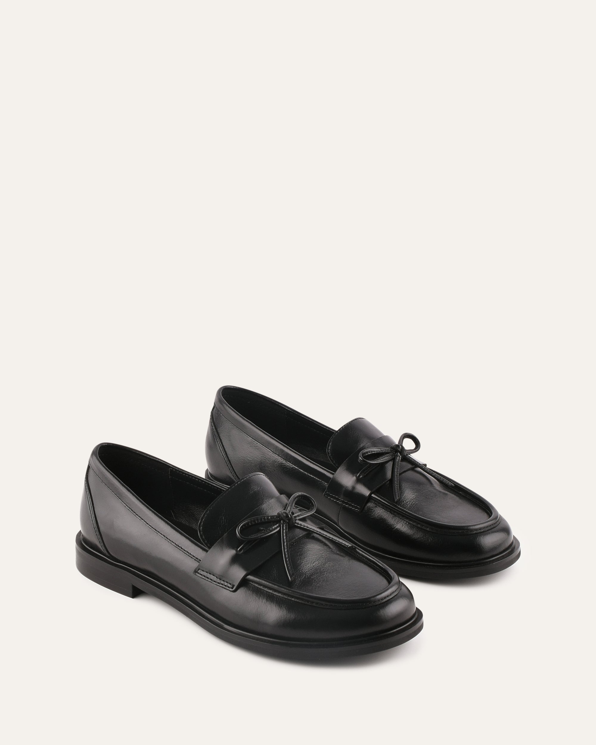 ROSIE LOAFERS BLACK LEATHER image