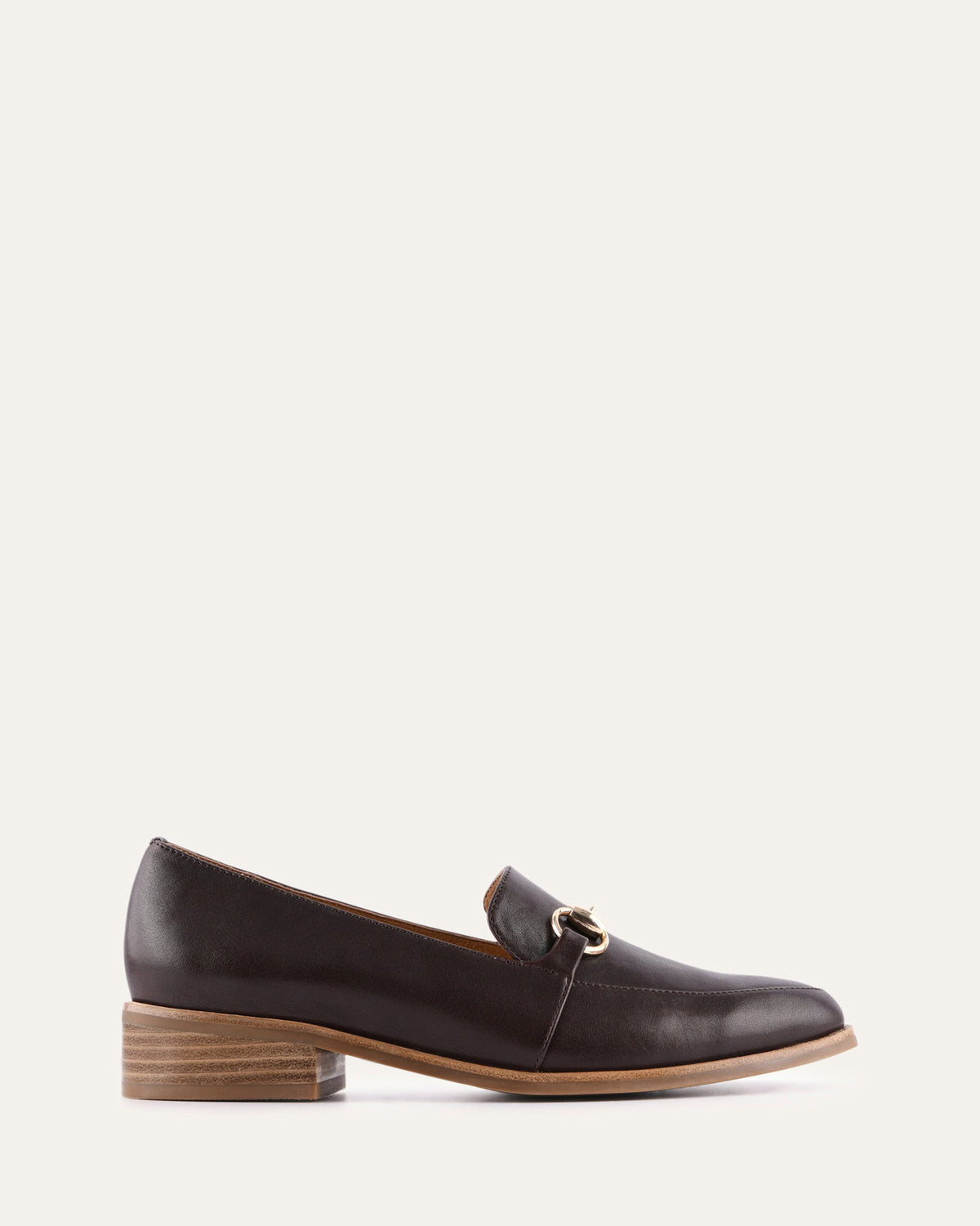 ROWAN LOAFERS CHOCOLATE LEATHER