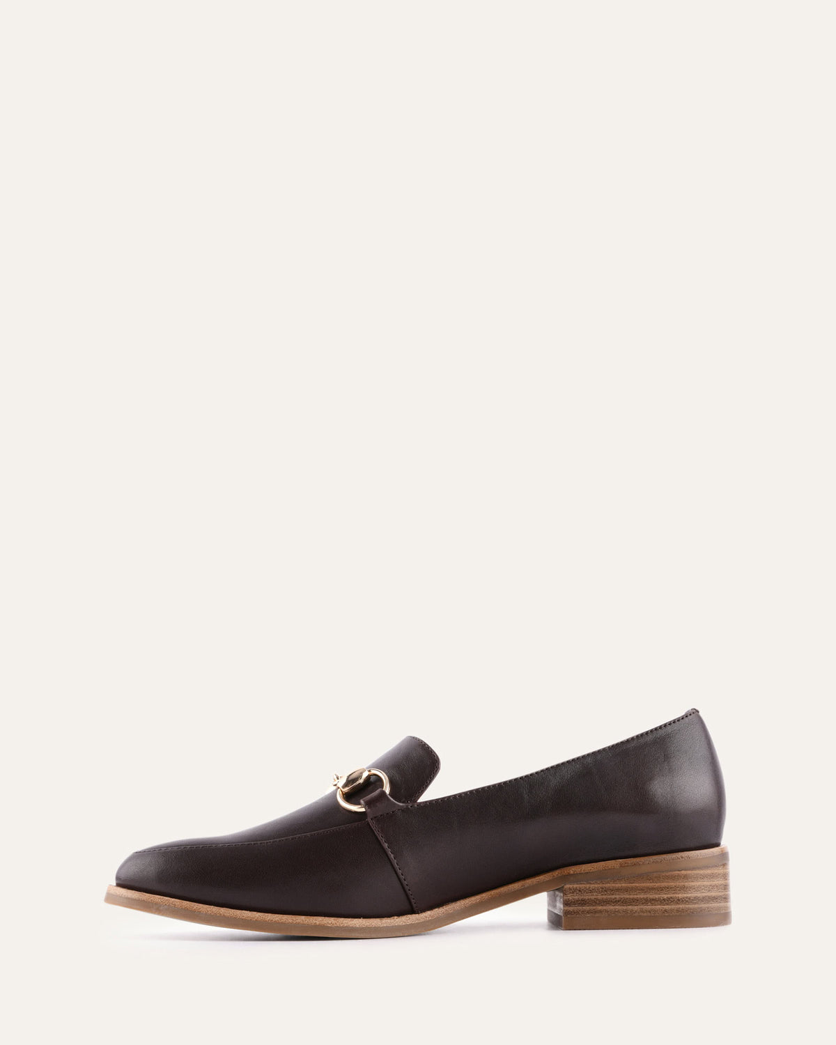 ROWAN LOAFERS CHOCOLATE LEATHER