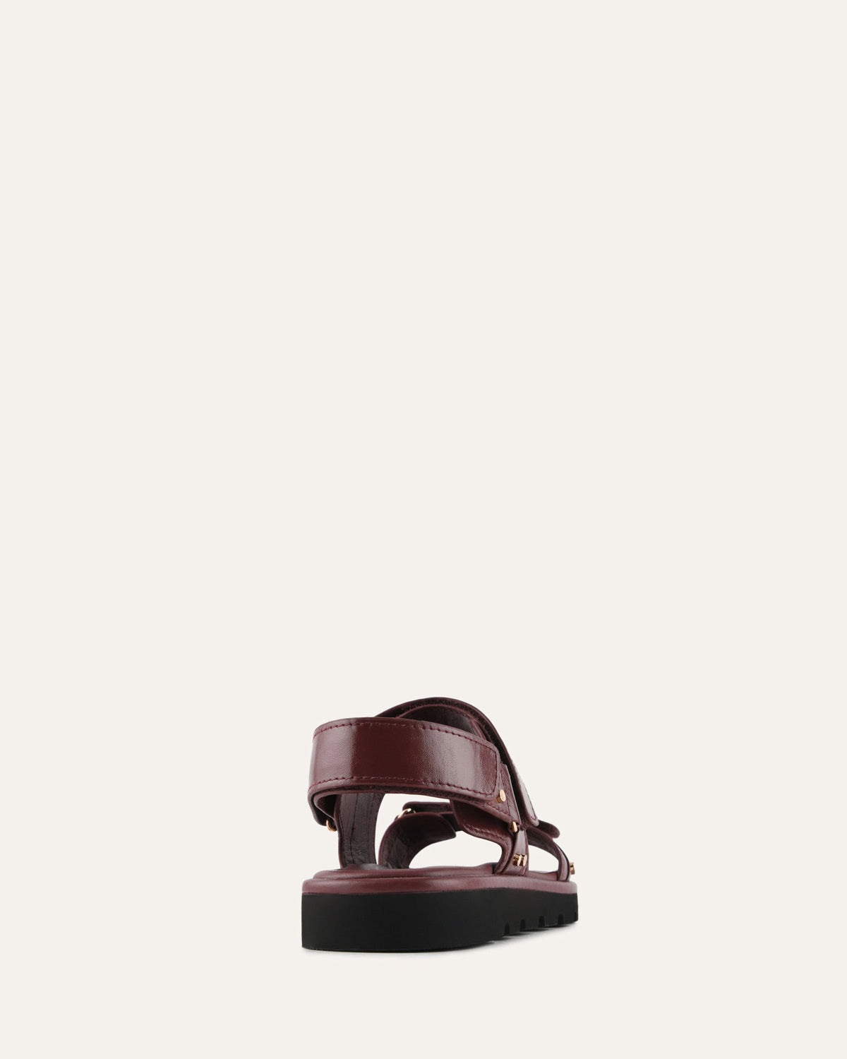 RUFUS FLAT SANDALS MULBERRY LEATHER