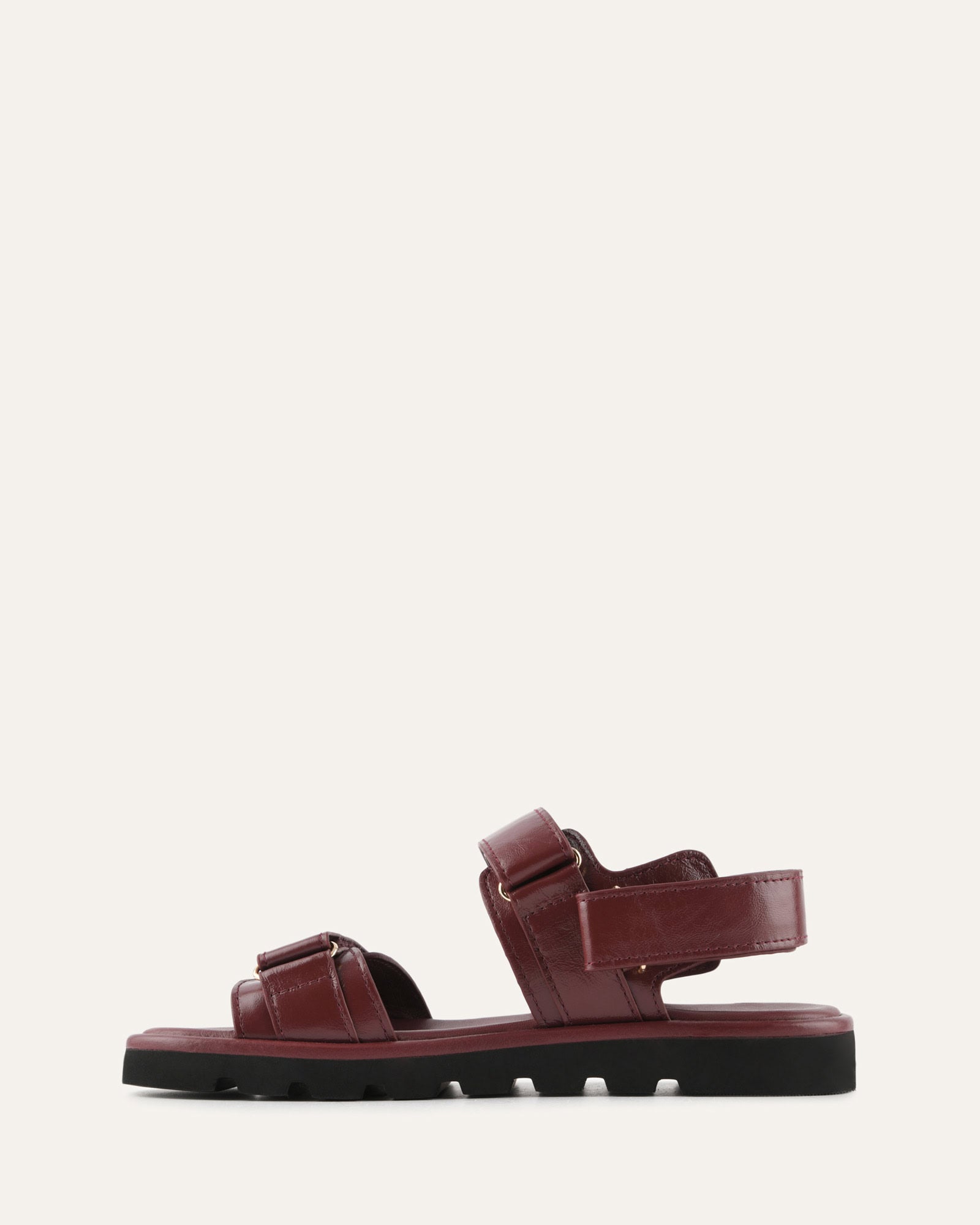 RUFUS FLAT SANDALS MULBERRY LEATHER image