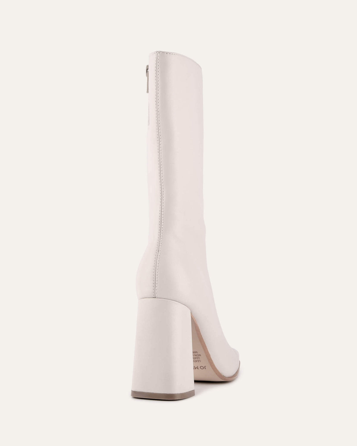 RUSH CALF BOOTS OFF WHITE LEATHER