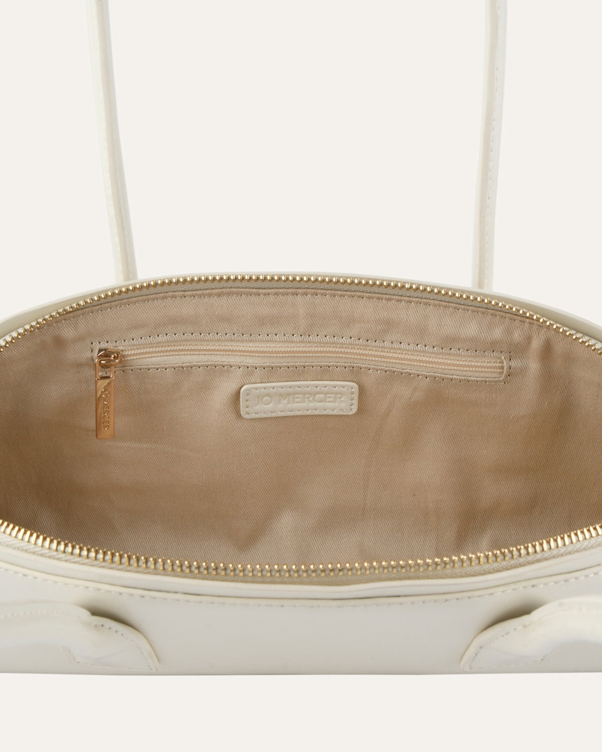 RUSTY SHOULDER BAG OFF WHITE LEATHER