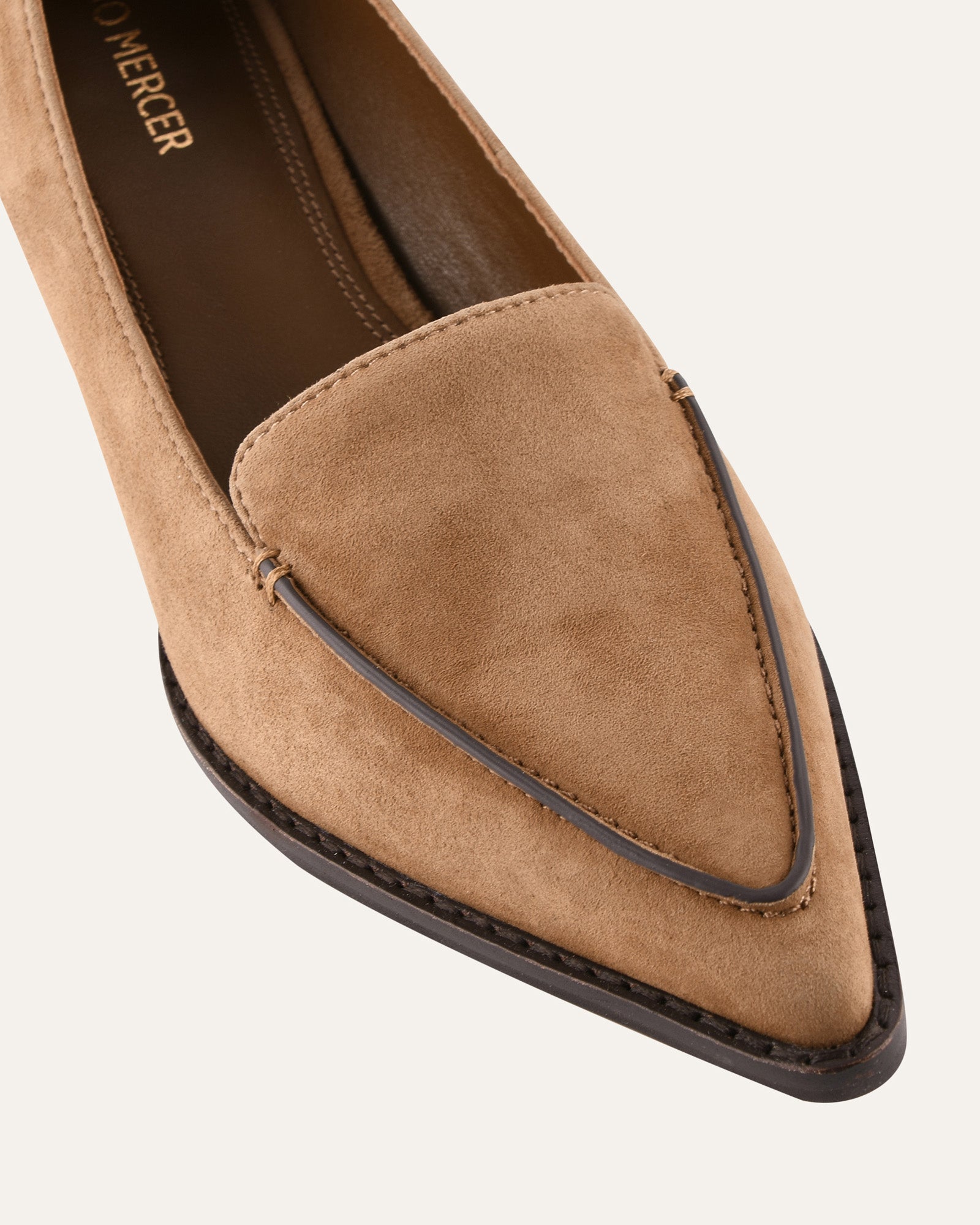 RUTH LOW HEELS BISCUIT SUEDE image