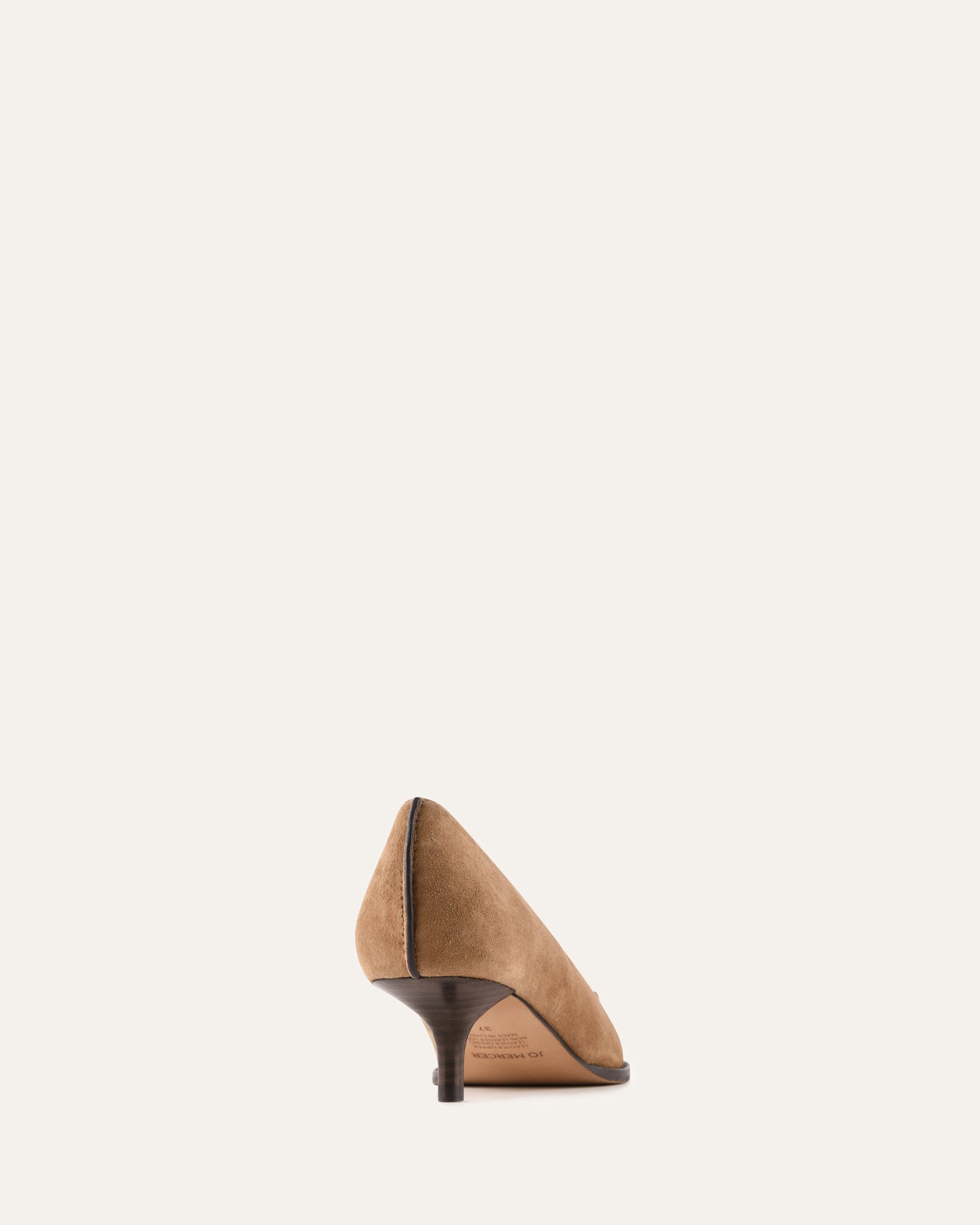 RUTH LOW HEELS BISCUIT SUEDE image