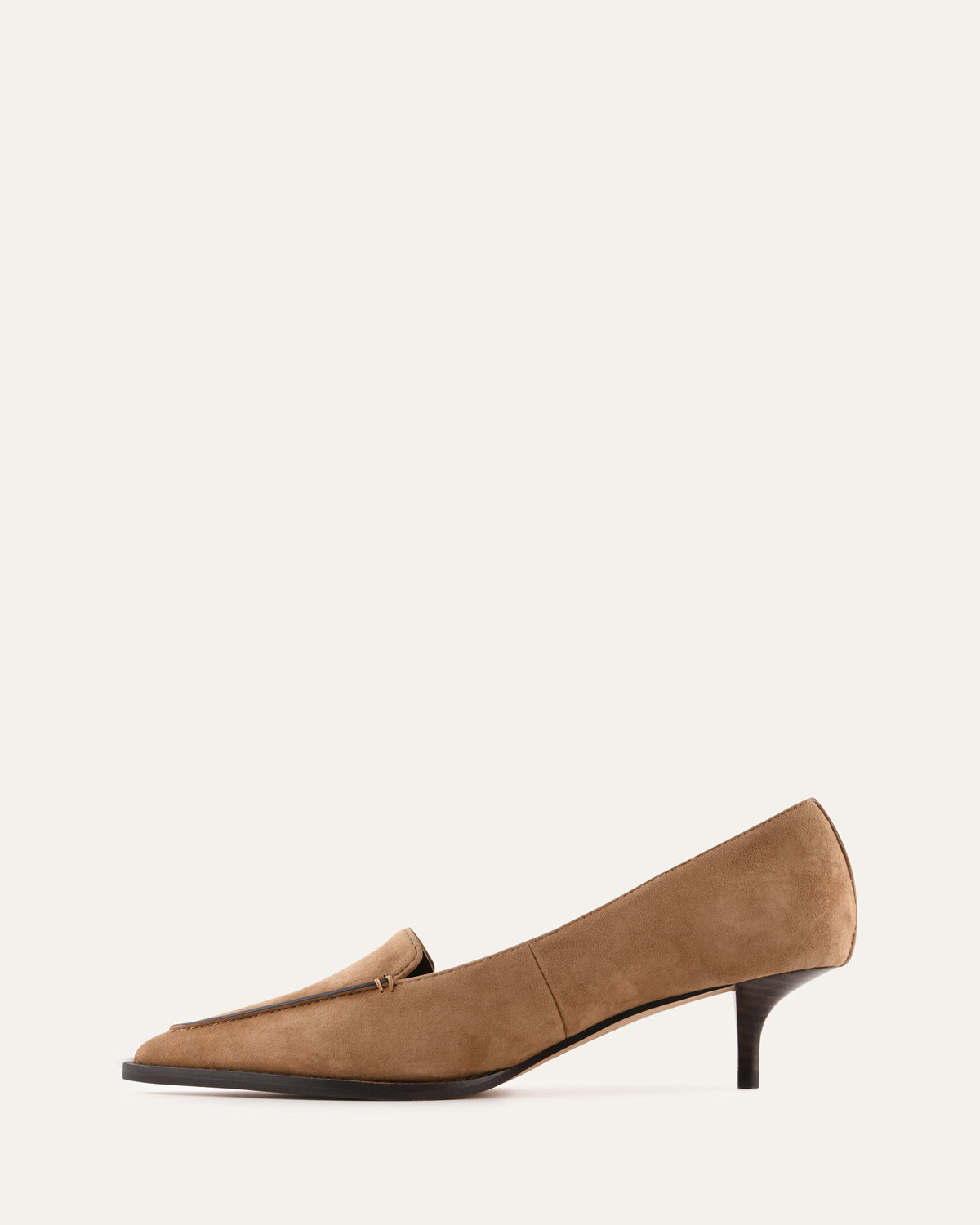 RUTH LOW HEELS BISCUIT SUEDE