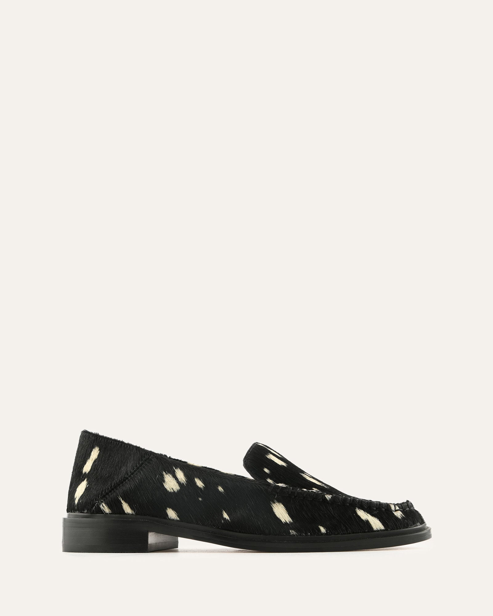 RYAN LOAFERS BLACK SPECKLED LEATHER image