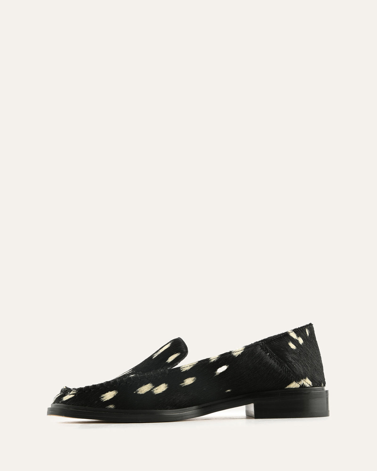 RYAN LOAFERS BLACK SPECKLED LEATHER