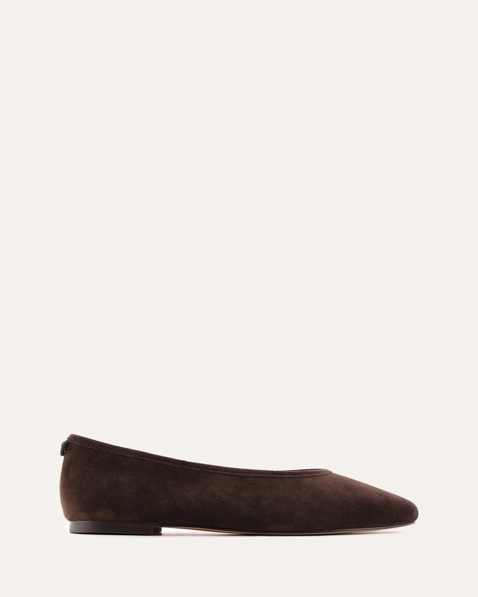 SERENA CASUAL FLATS BITTER CHOC SUEDE image