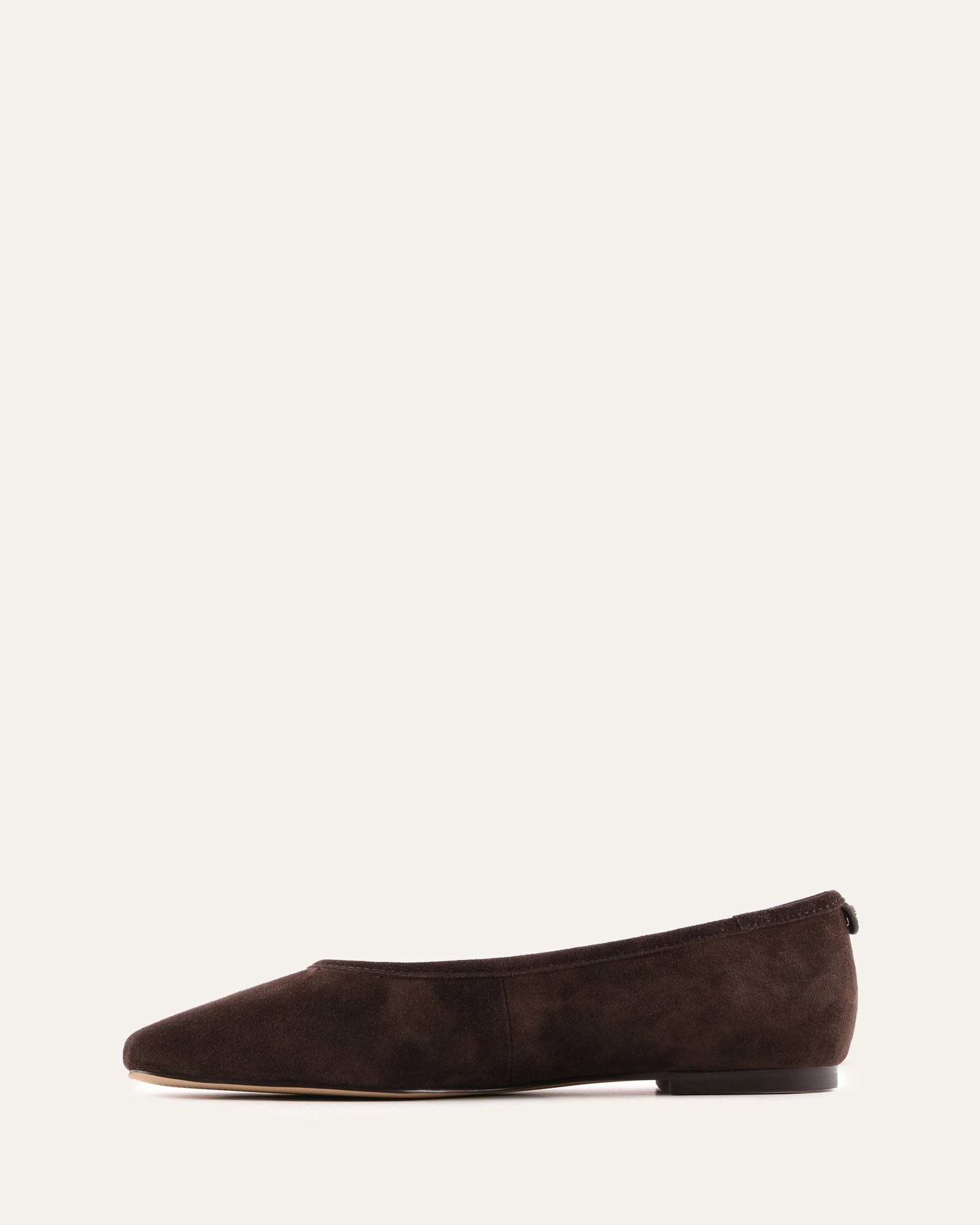 SERENA CASUAL FLATS BITTER CHOC SUEDE image
