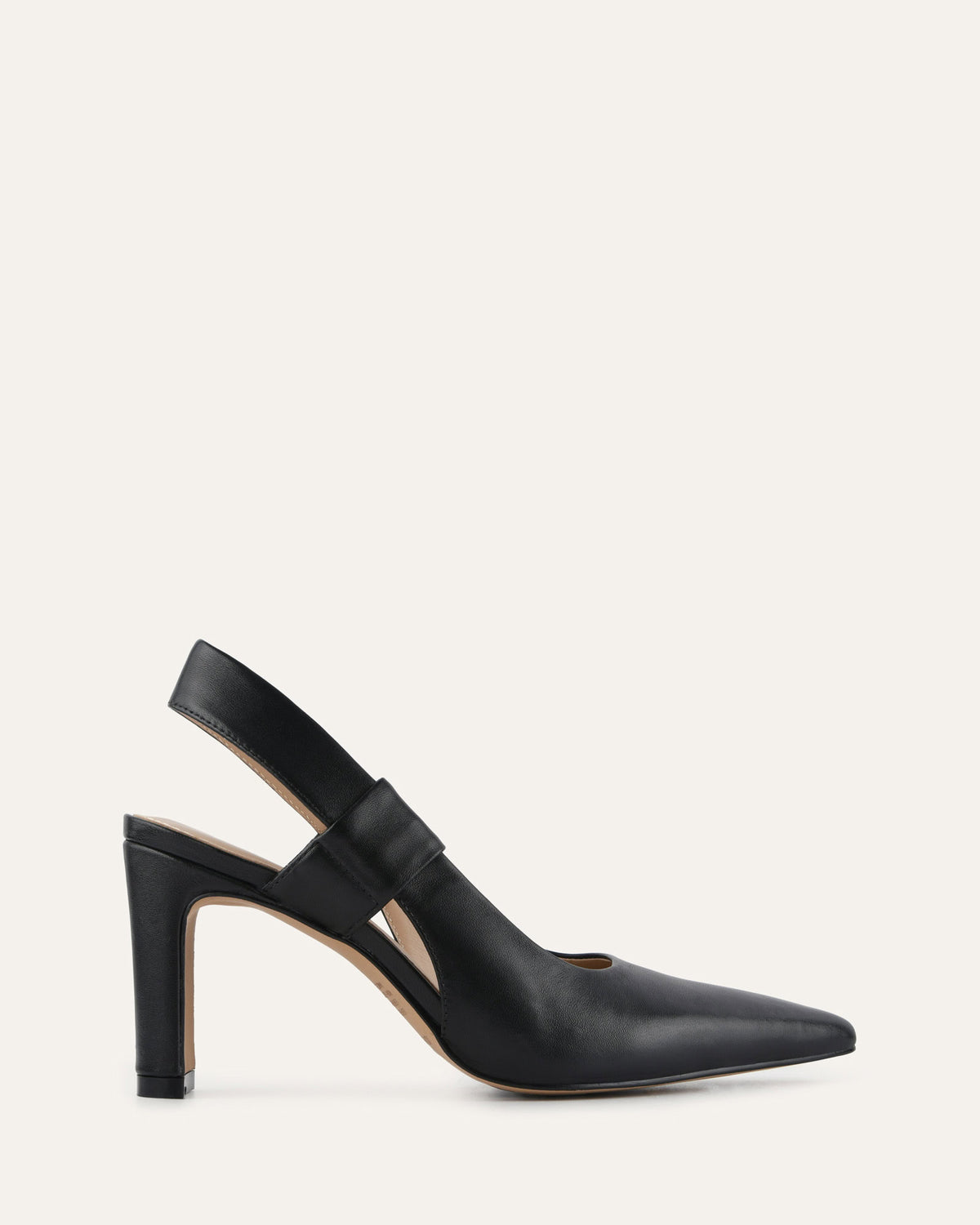 SHEPARD HIGH HEELS BLACK LEATHER