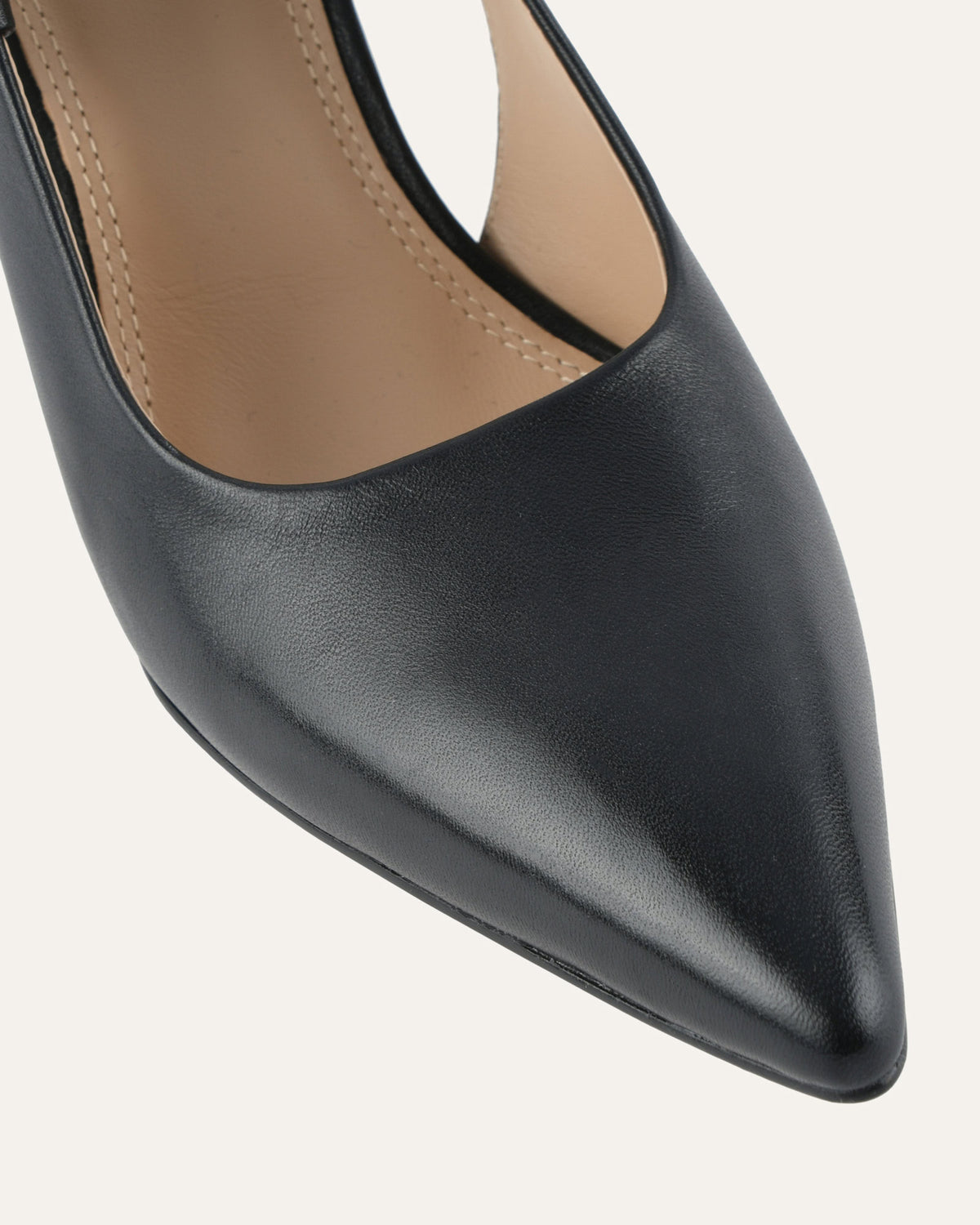 SHEPARD HIGH HEELS BLACK LEATHER