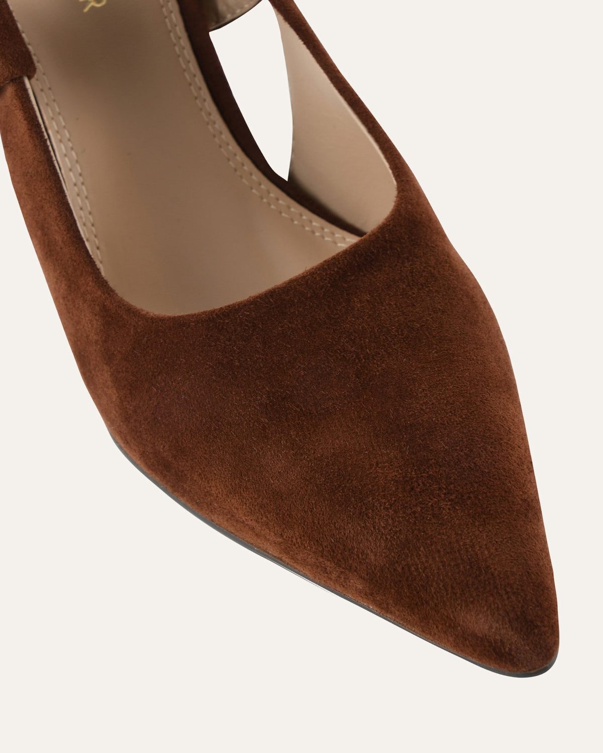 SHEPARD HIGH HEELS RUSSET SUEDE