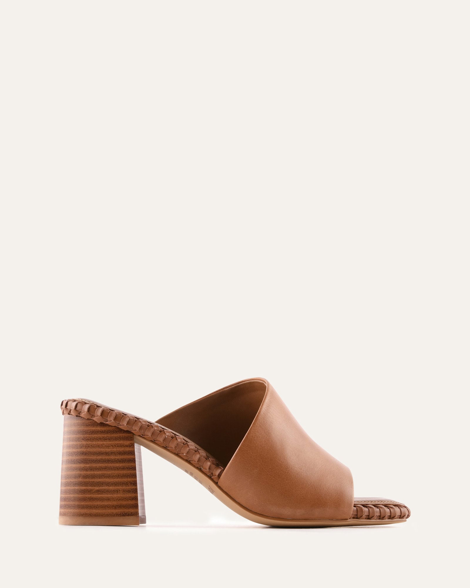 SIENNA MID HEEL SANDALS TUSCAN TAN LEATHER image
