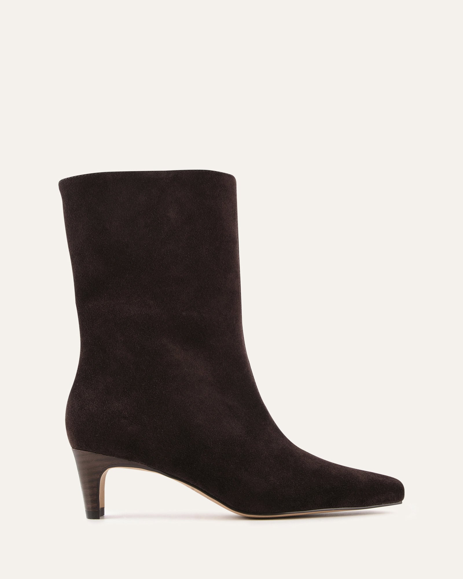 SILAS MID ANKLE BOOTS BITTER CHOC SUEDE image
