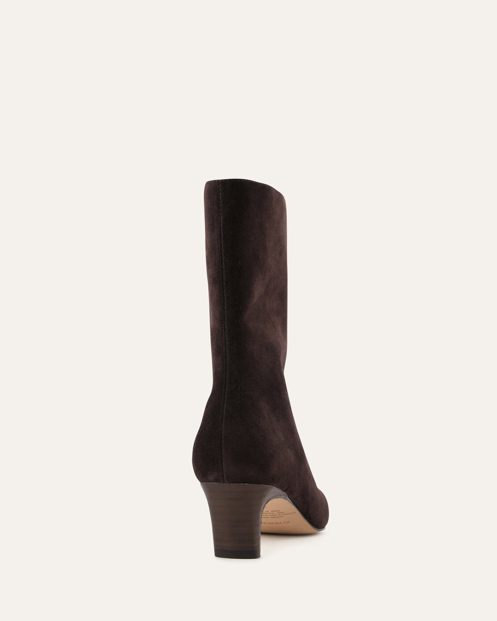SILAS MID ANKLE BOOTS BITTER CHOC SUEDE image