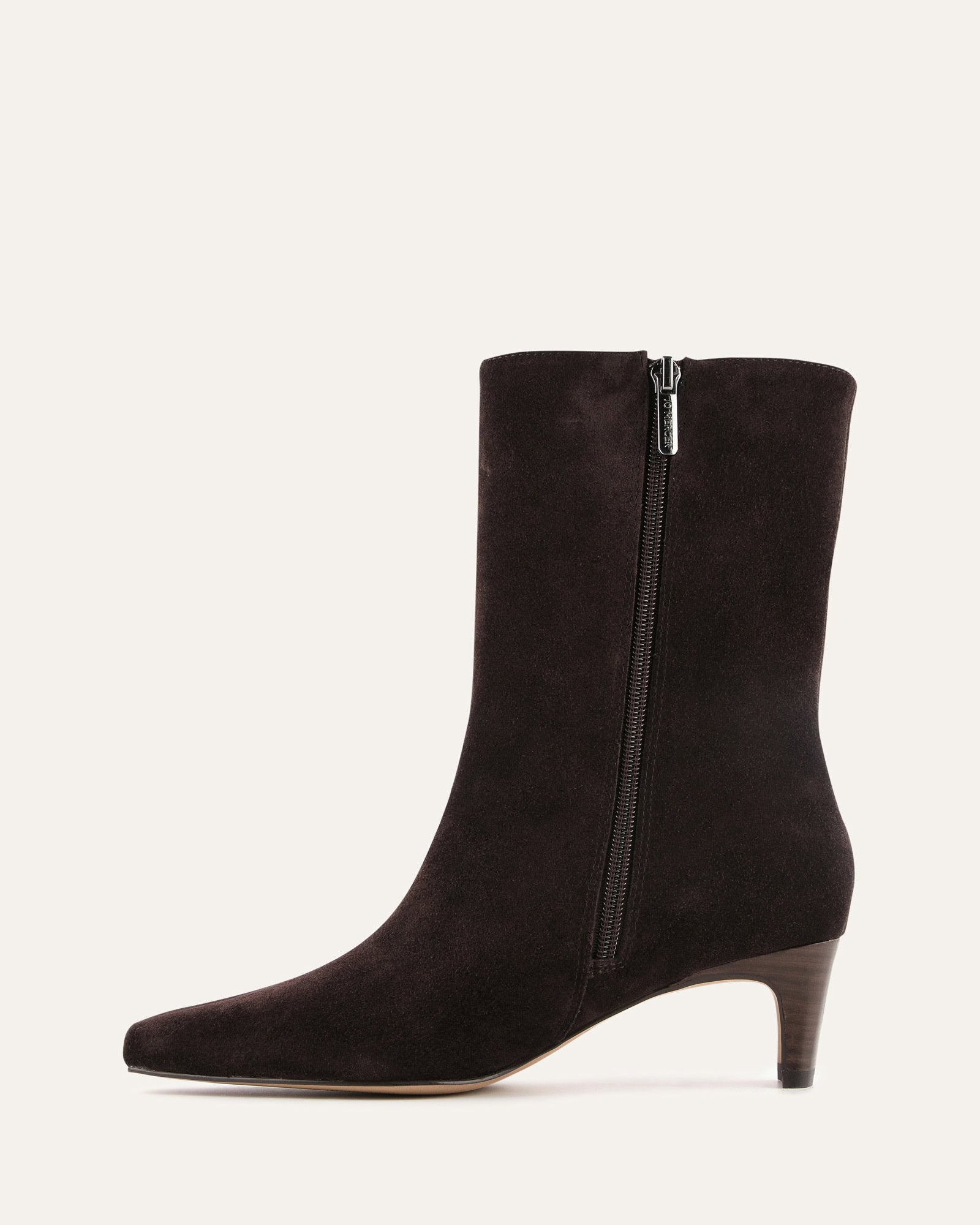 SILAS MID ANKLE BOOTS BITTER CHOC SUEDE image