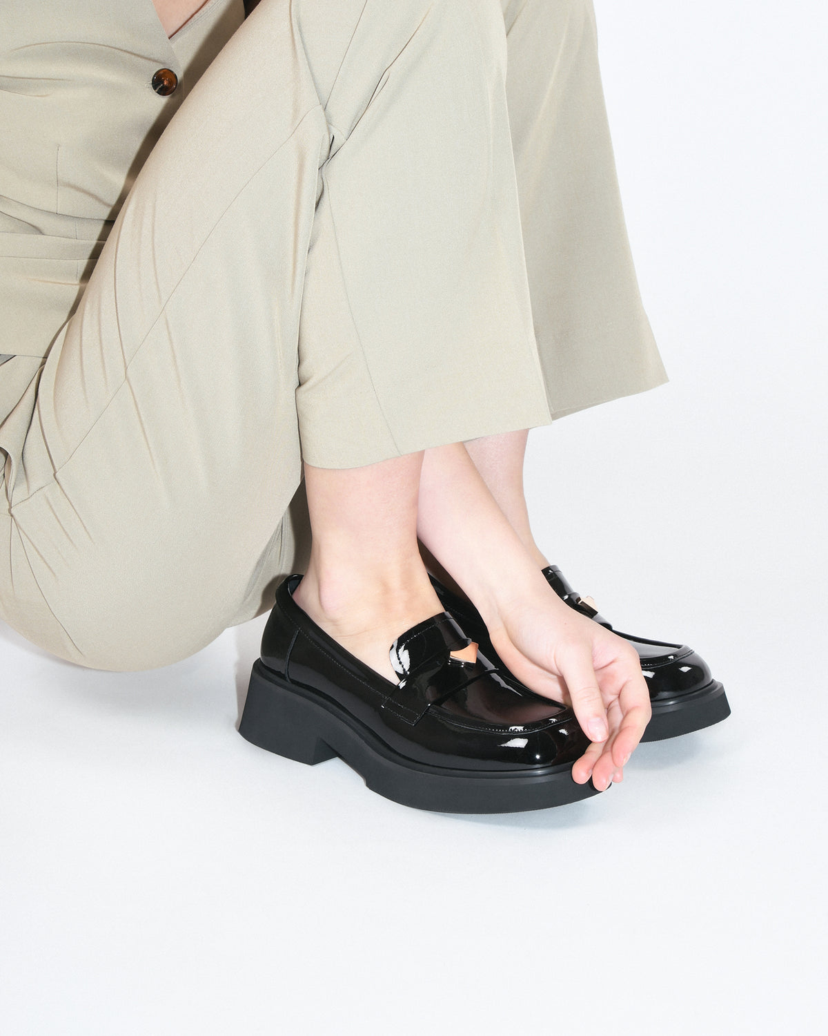 LUCA LOAFERS BLACK PATENT