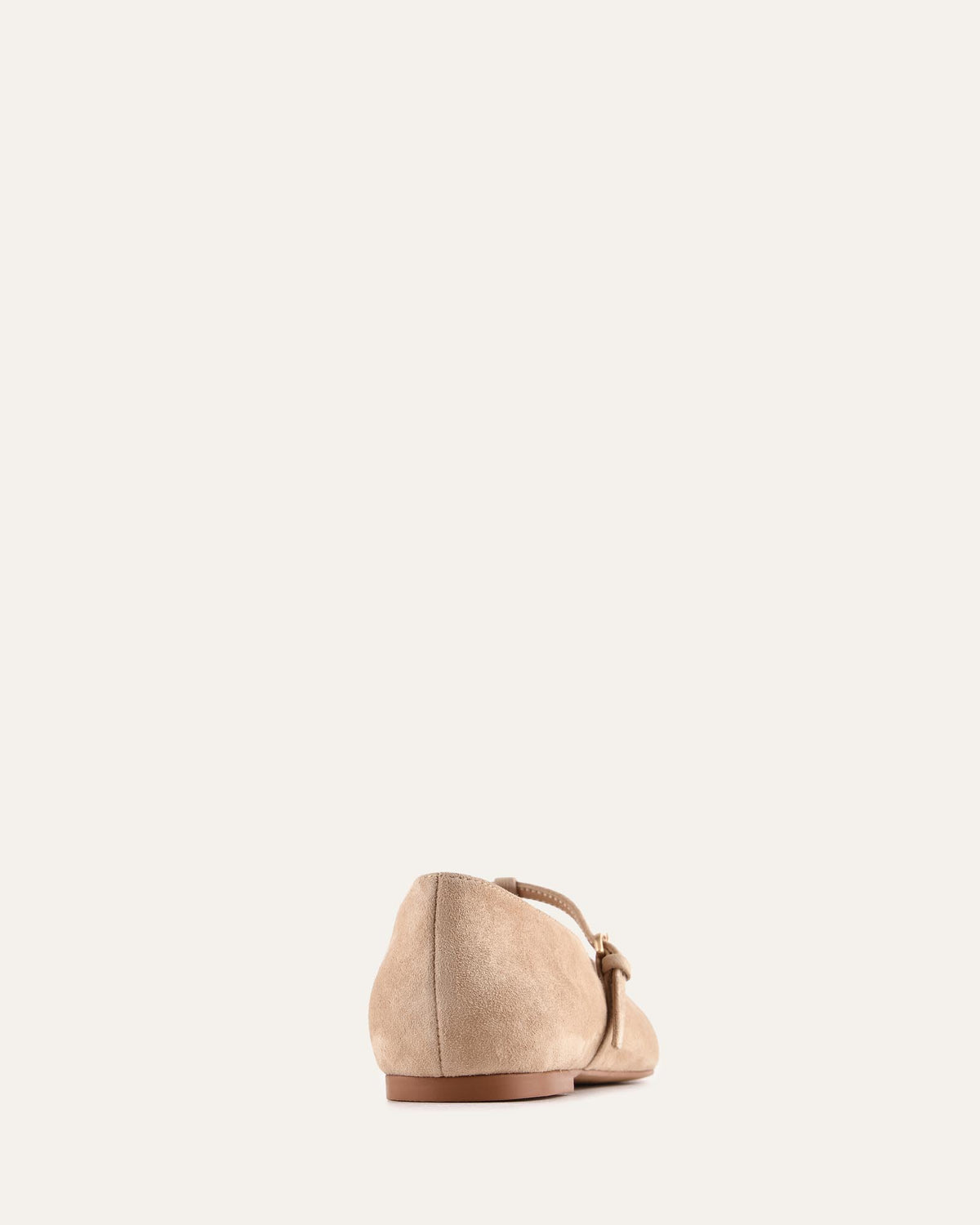STATEN CASUAL FLATS CAMEL SUEDE