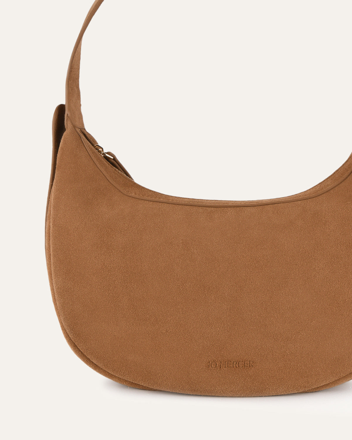 TAYA SHOULDER BAG BISCUIT SUEDE