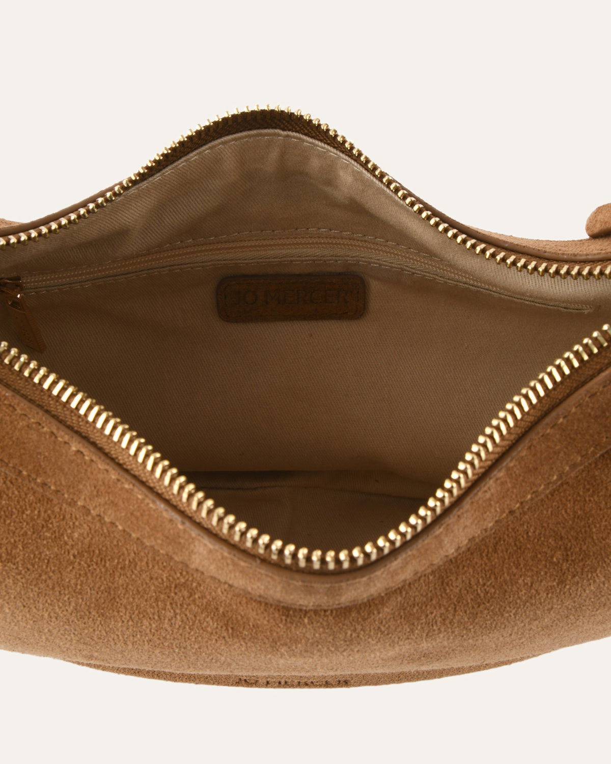 TAYA SHOULDER BAG BISCUIT SUEDE