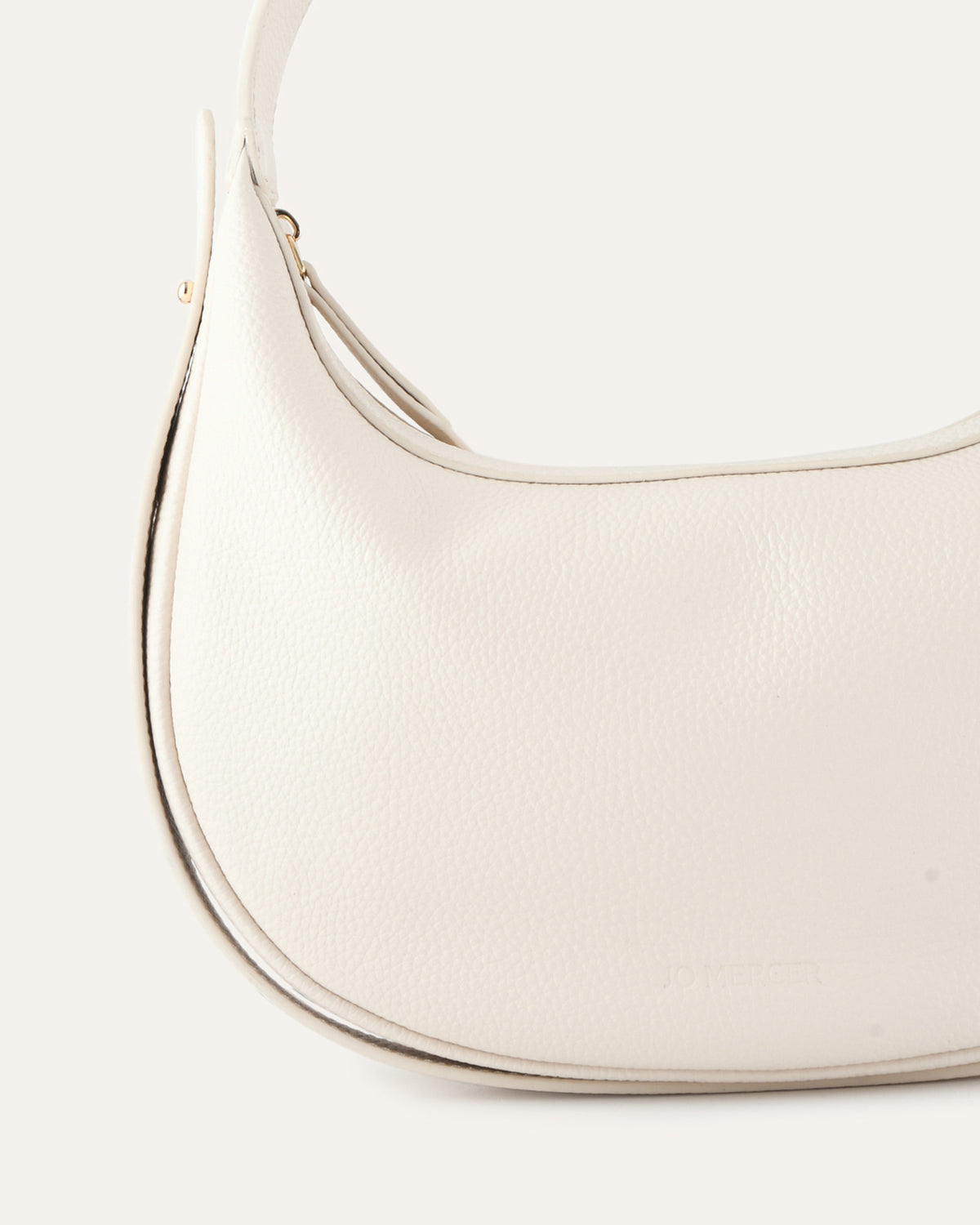 TAYA SHOULDER BAG OFF WHITE LEATHER