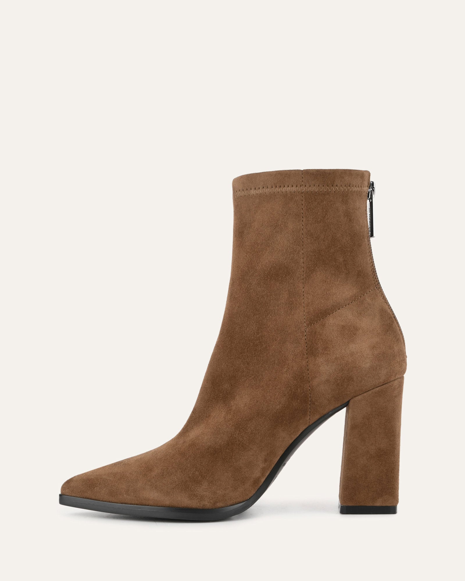 TEO HIGH ANKLE BOOTS BARK SUEDE image