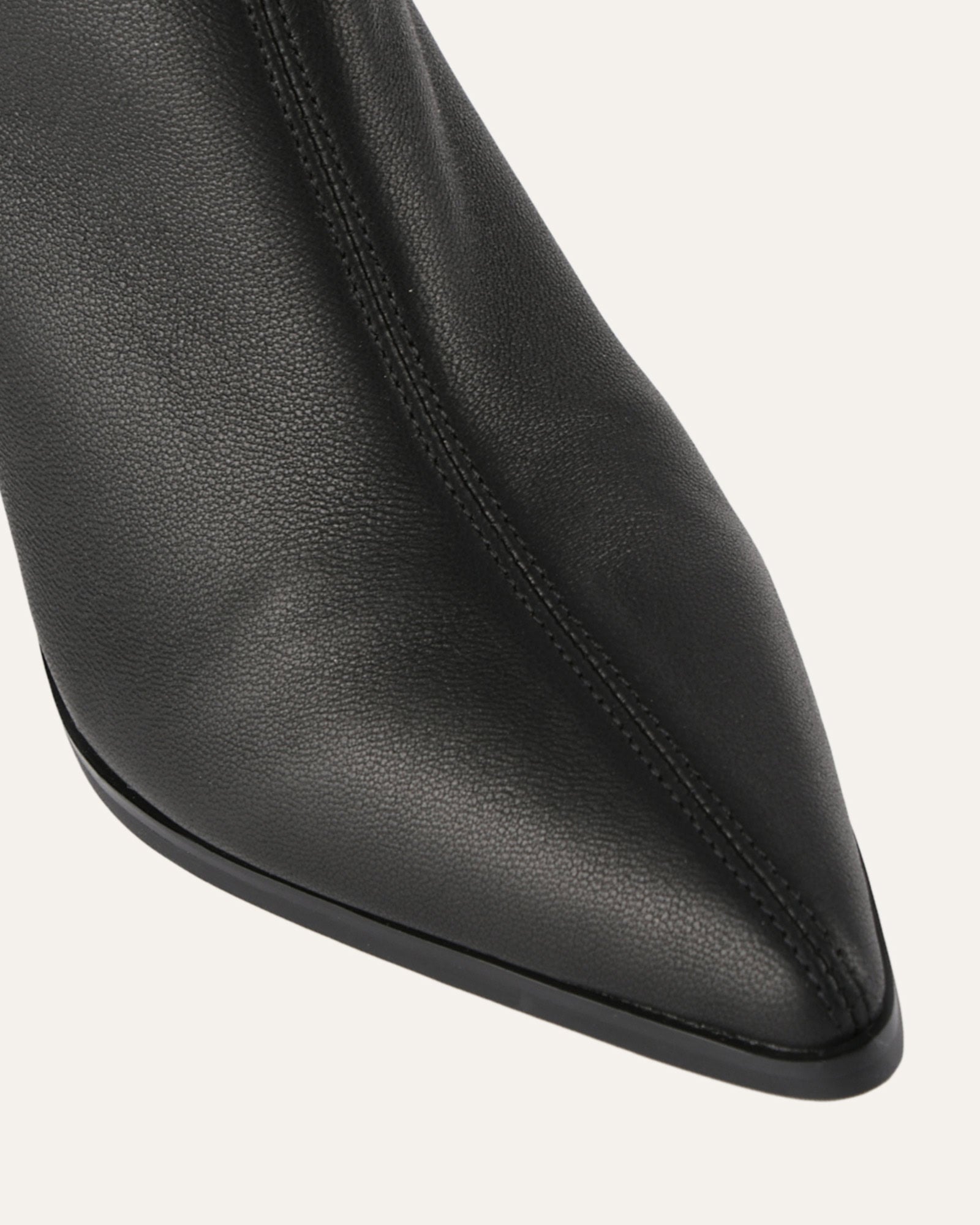 TEO HIGH ANKLE BOOTS BLACK LEATHER image