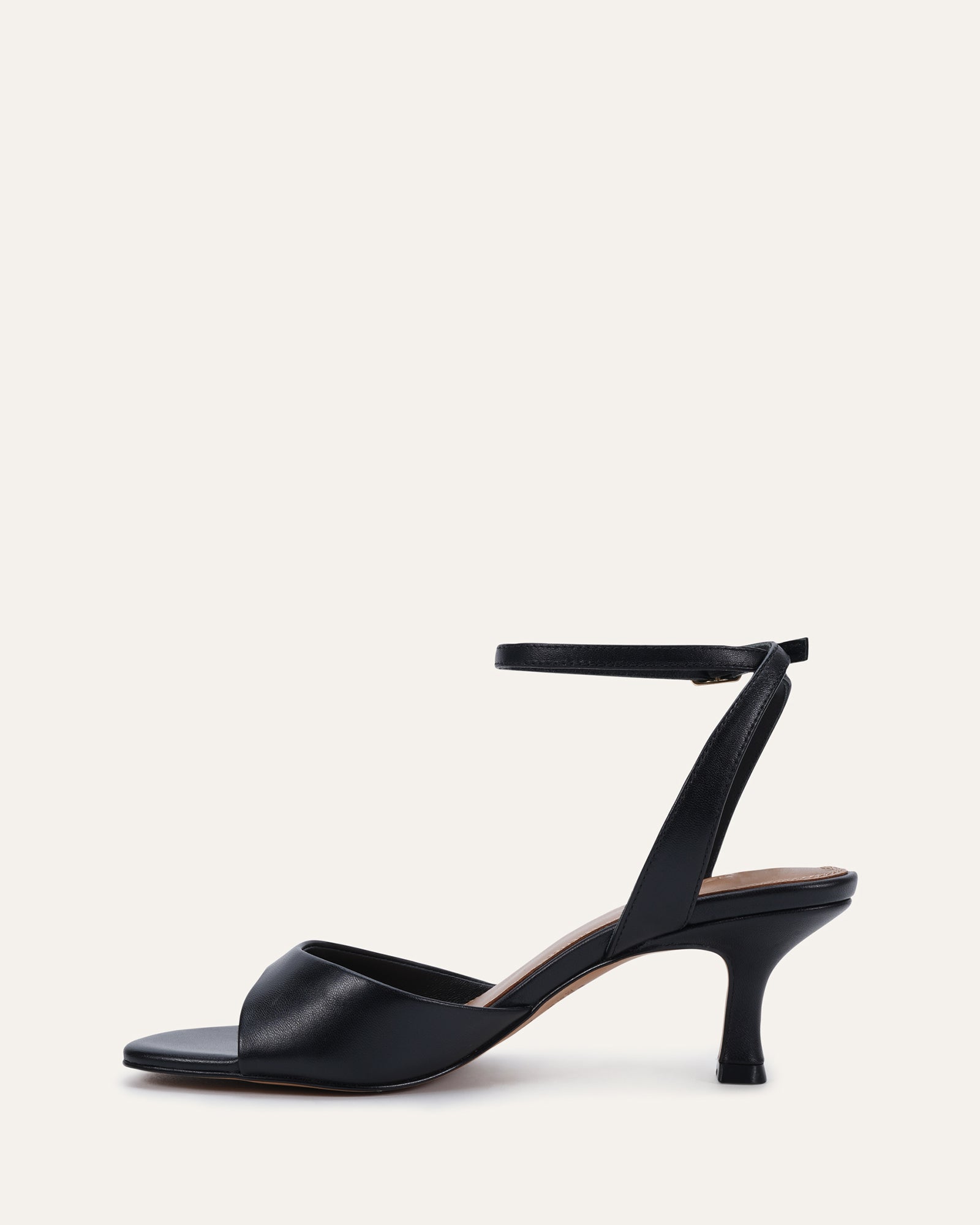 TILLY LOW SANDALS BLACK LEATHER image