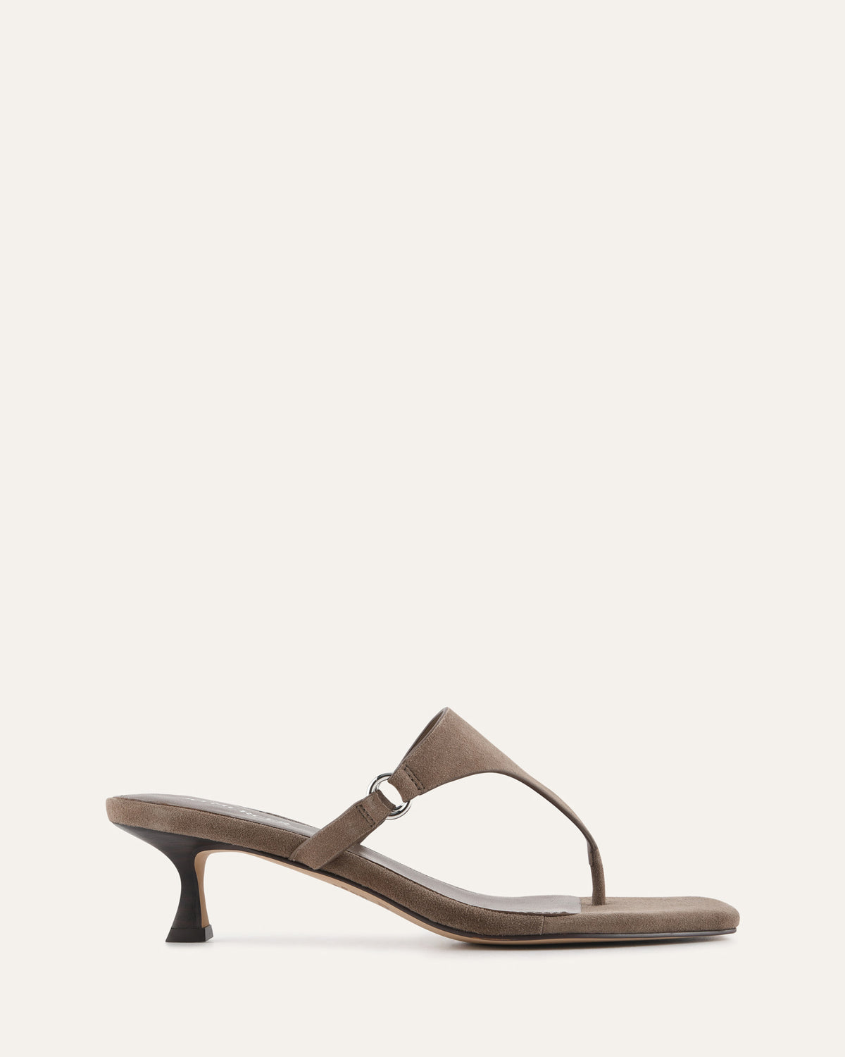 TOKEN LOW HEEL SANDALS ASH SUEDE
