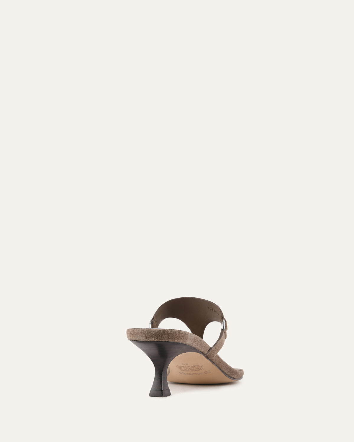 TOKEN LOW HEEL SANDALS ASH SUEDE