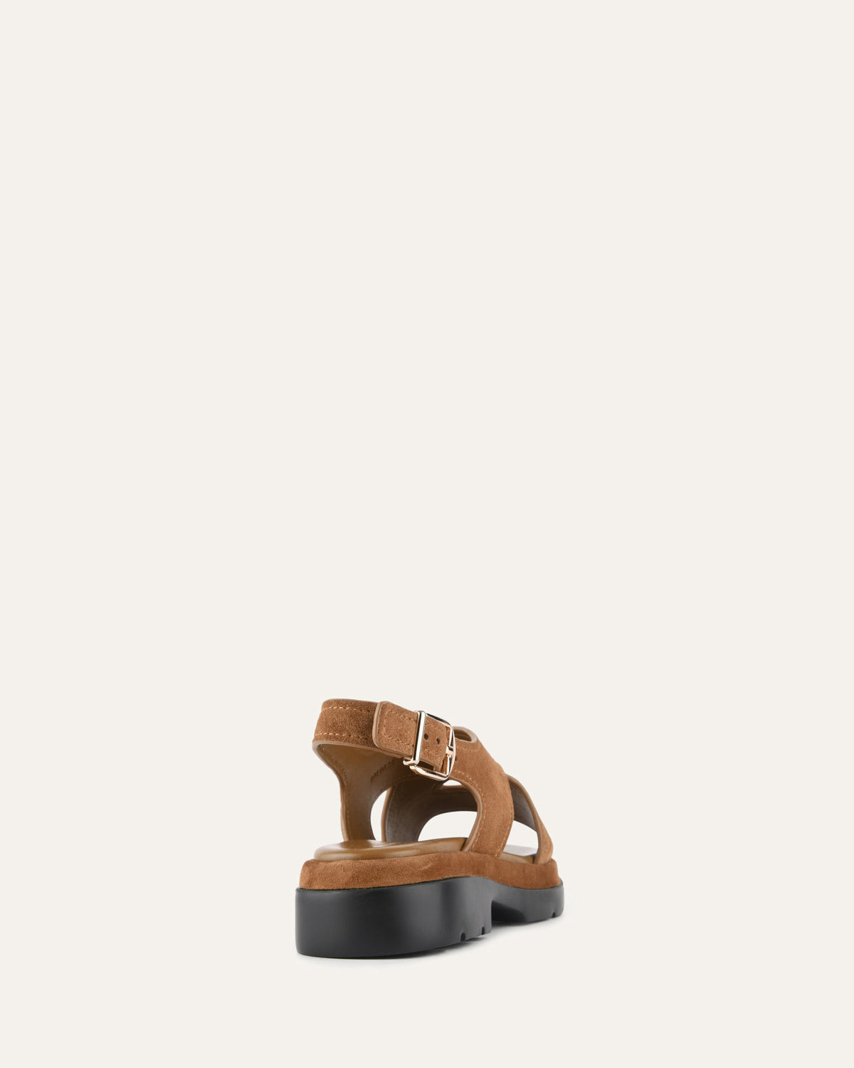 TOORAK FLAT SANDALS BISCUIT SUEDE