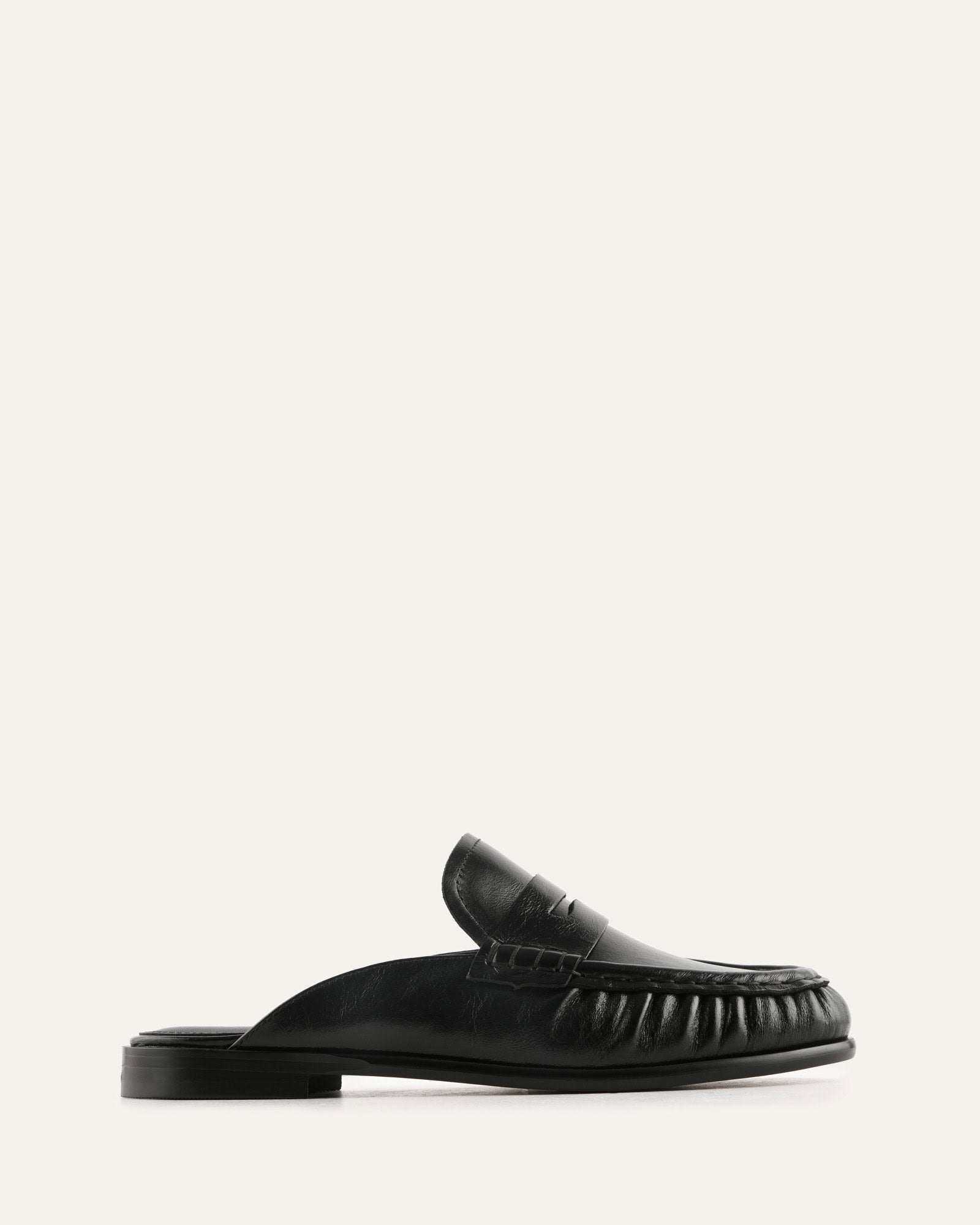 TOPAZ LOAFER BLACK LEATHER image