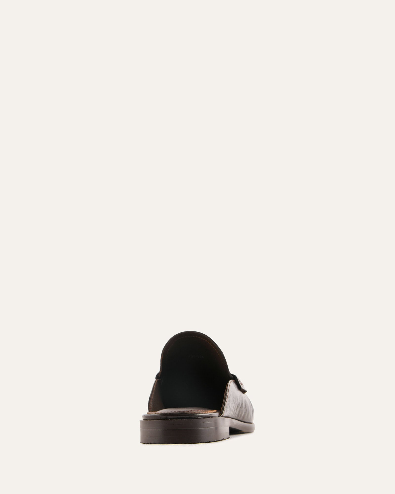 TOPAZ LOAFER BITTER CHOC LEATHER image
