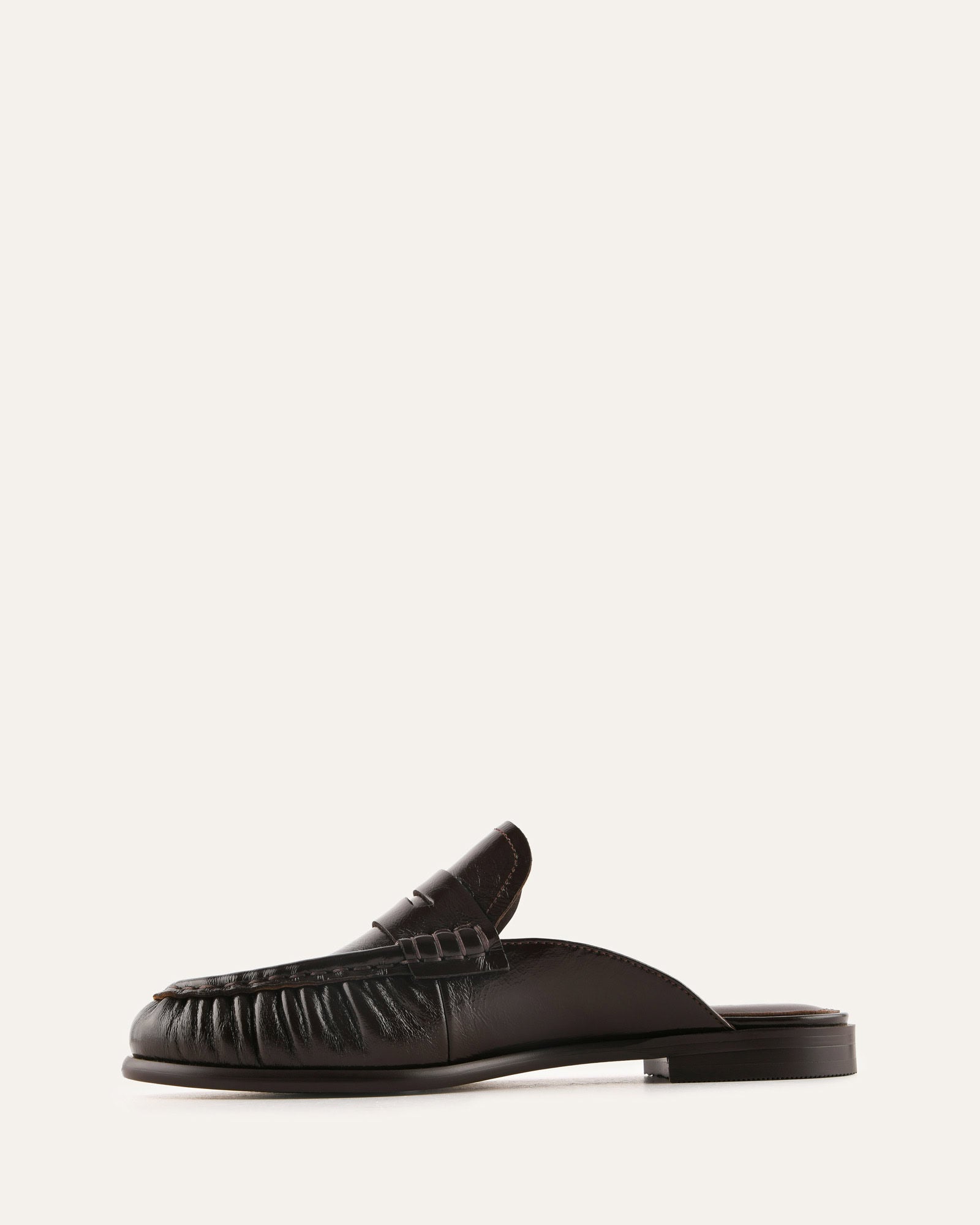 TOPAZ LOAFER BITTER CHOC LEATHER image