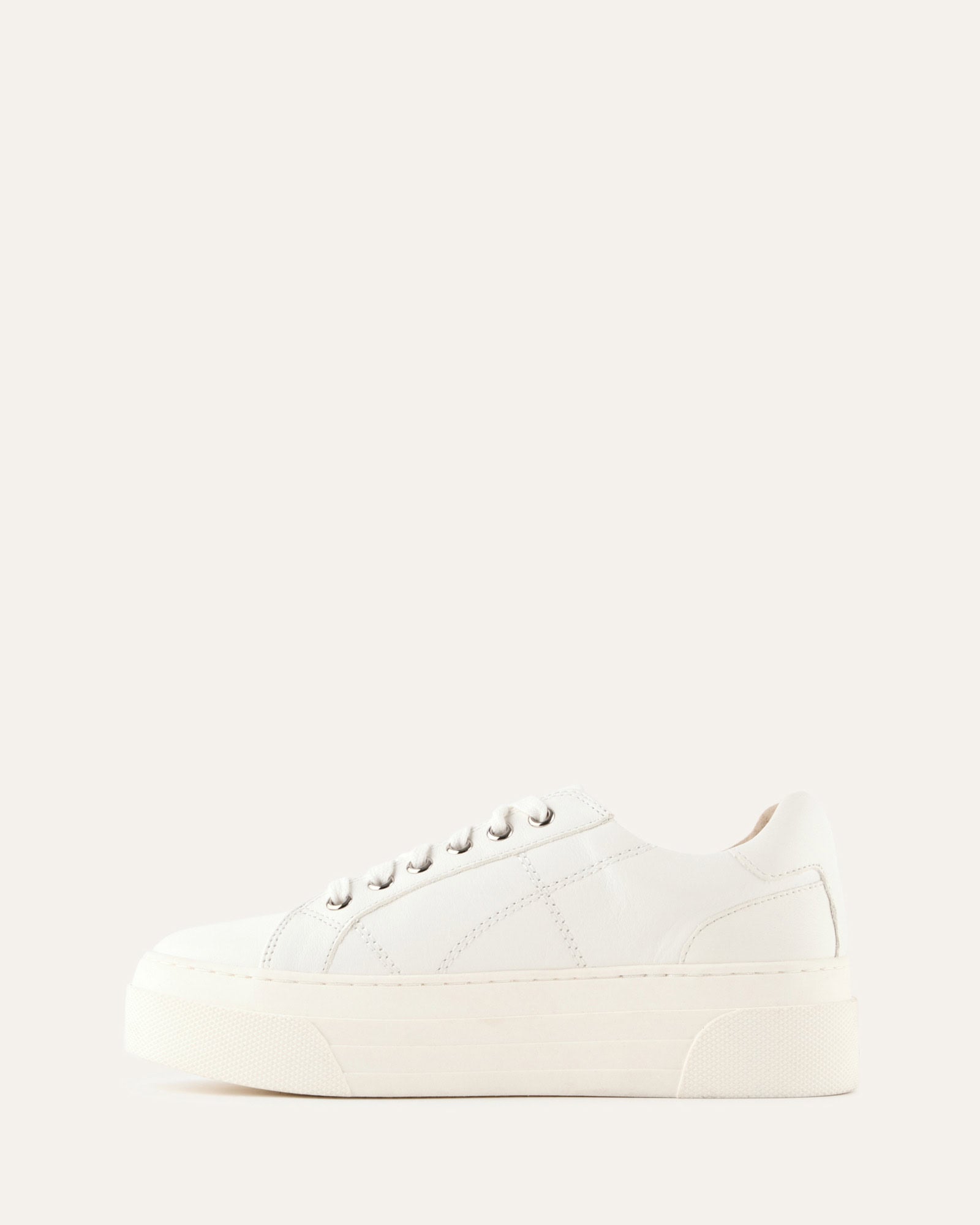 TRINNY SNEAKERS WHITE LEATHER image