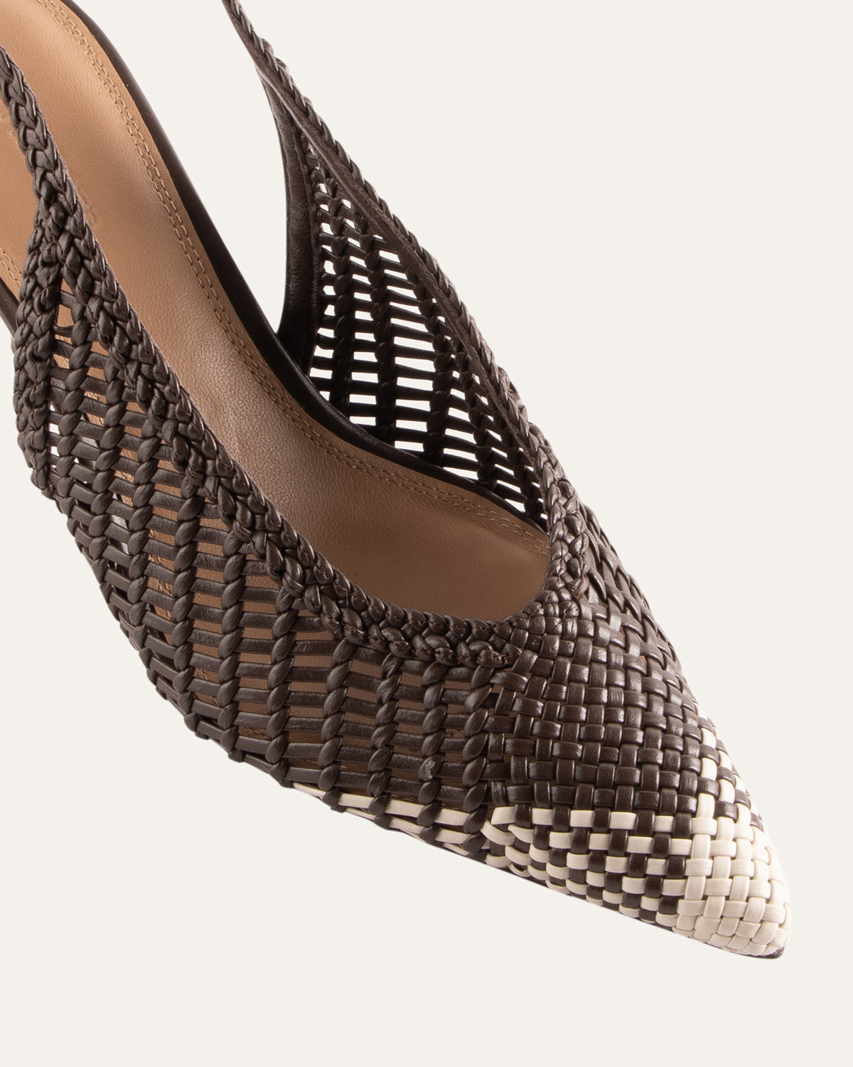 TULLEY HIGH HEELS CHOCOLATE MULTI