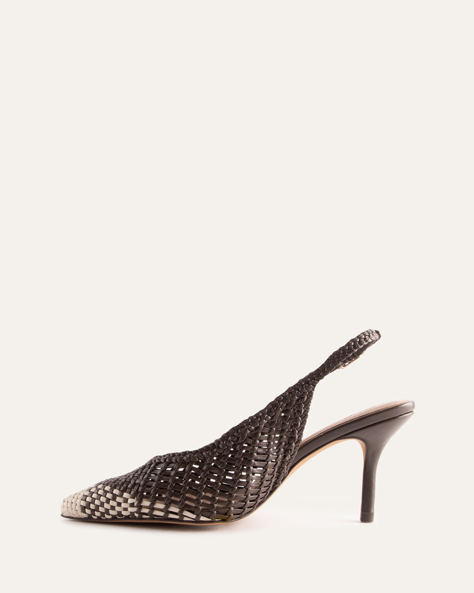 TULLEY HIGH HEELS CHOCOLATE MULTI image
