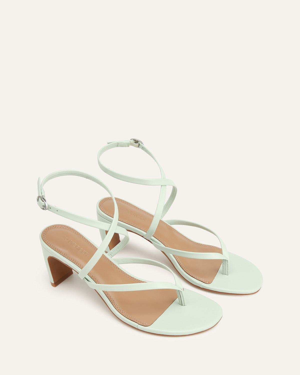TULUM MID SANDALS MINT LEATHER