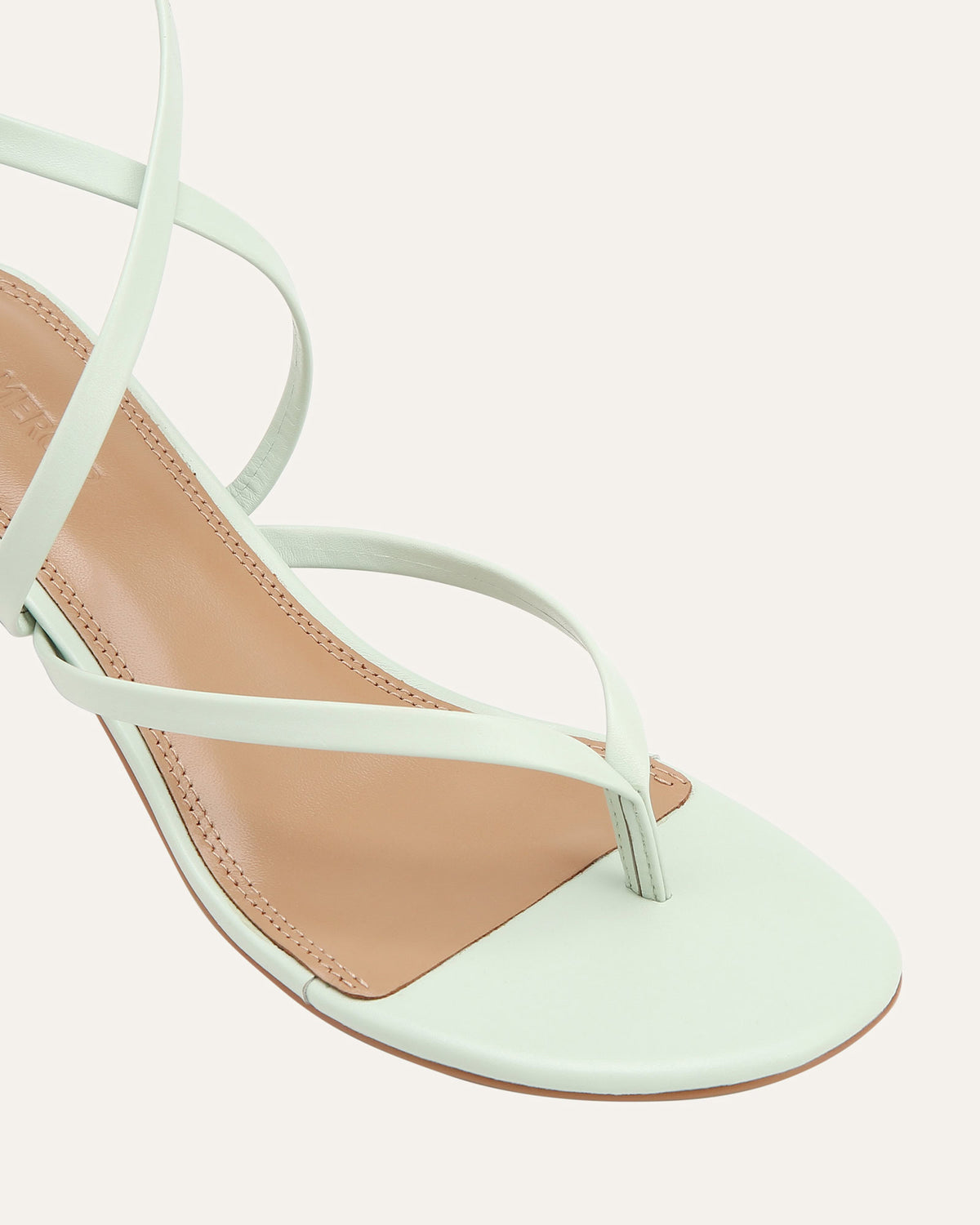 TULUM MID SANDALS MINT LEATHER