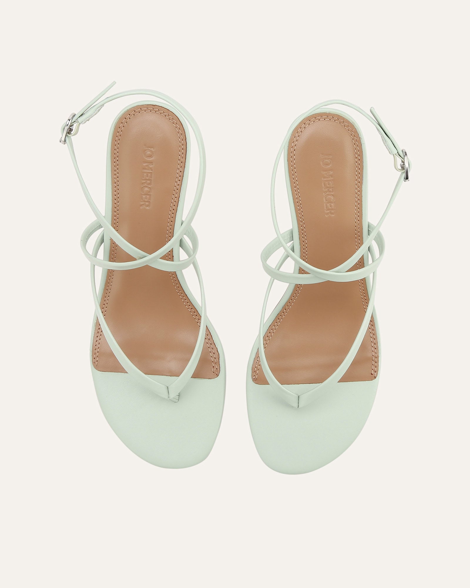 TULUM MID SANDALS MINT LEATHER image