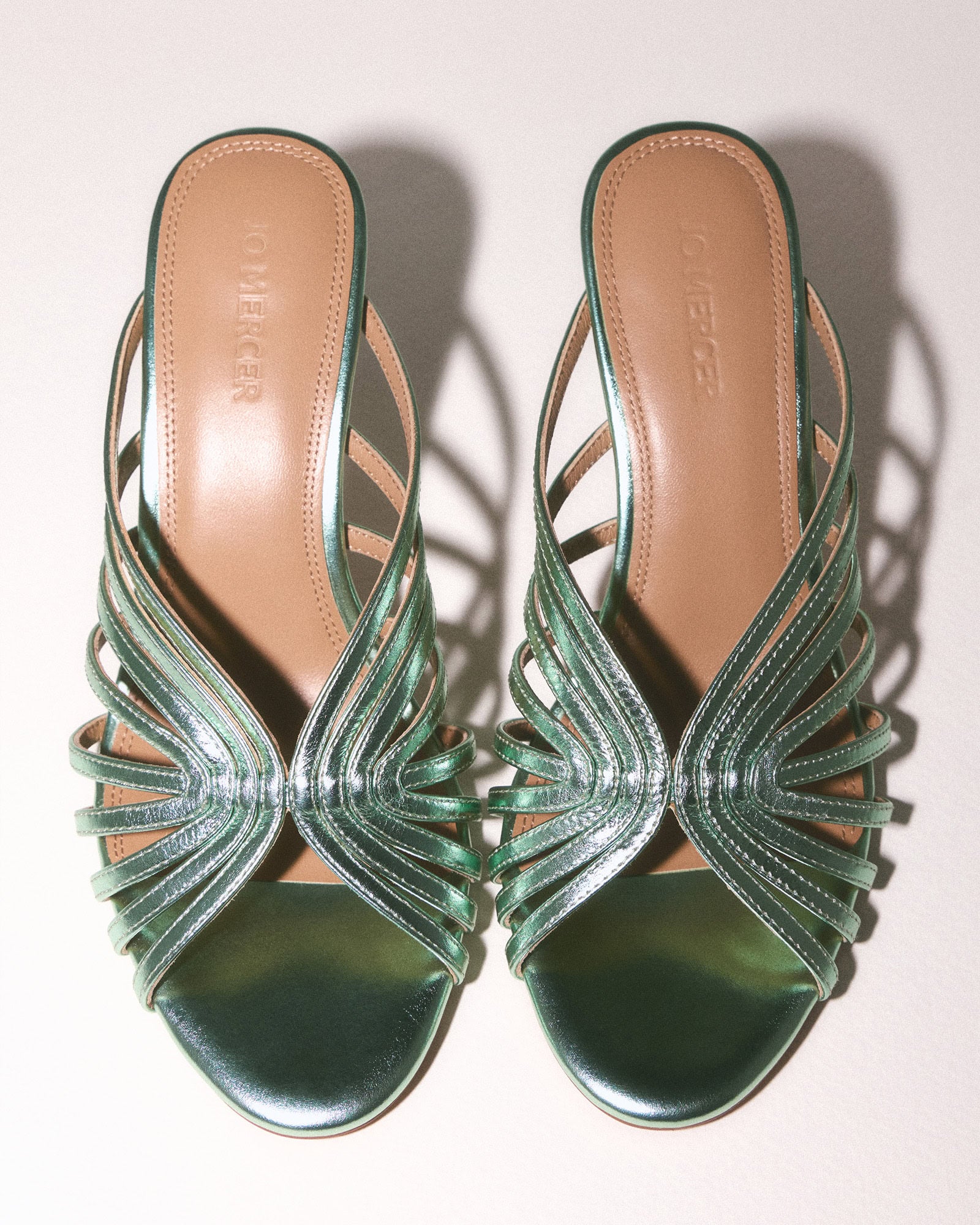 ALEX MID SANDALS MINT METALLIC image