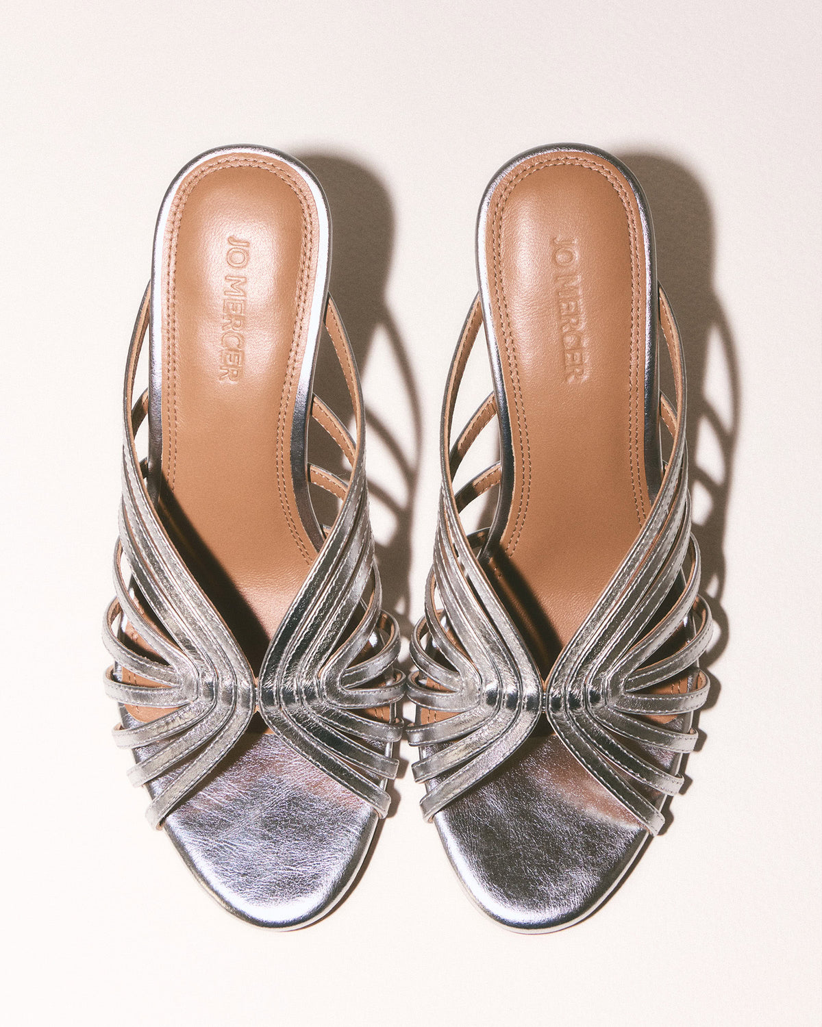 ALEX MID SANDALS SILVER METALLIC
