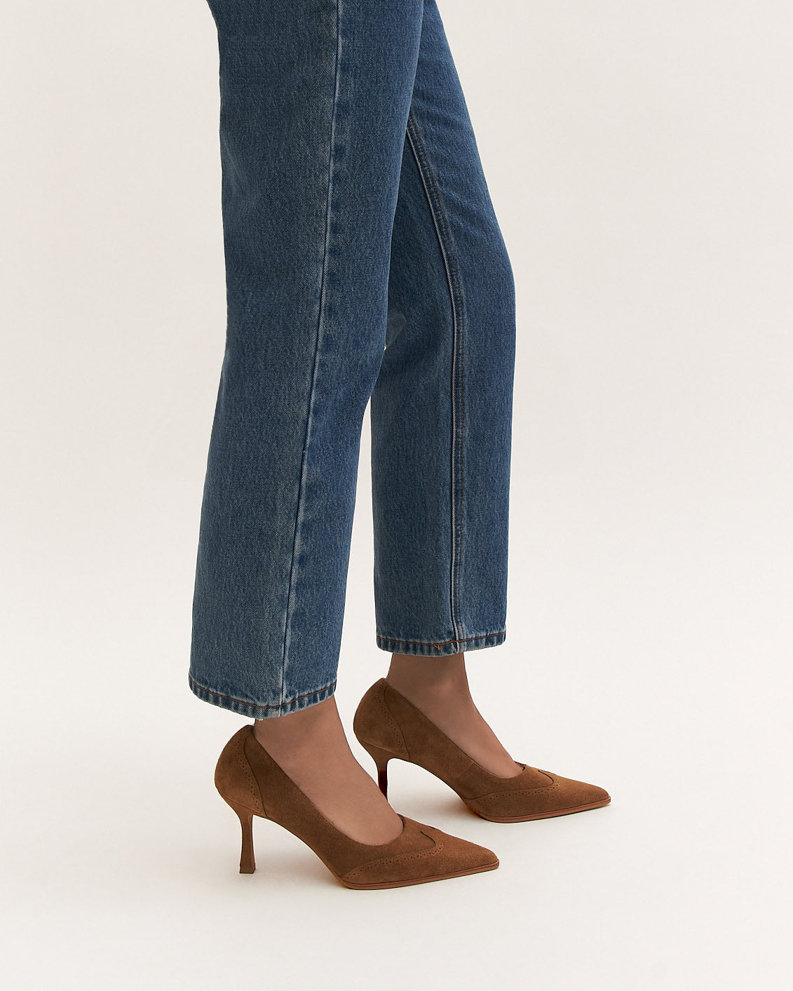 ALICE HIGH HEELS BISCUIT SUEDE