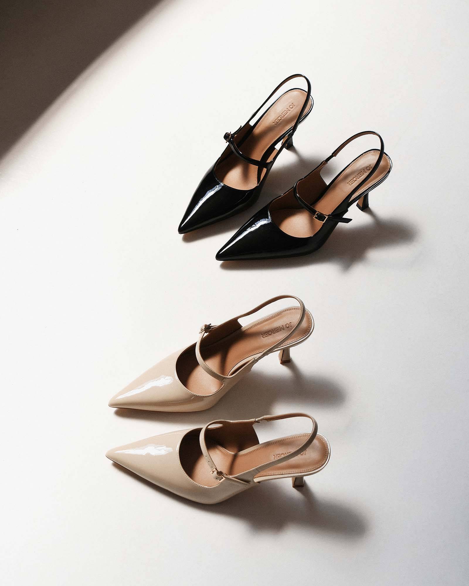 ARCHER HIGH HEELS BLACK PATENT image